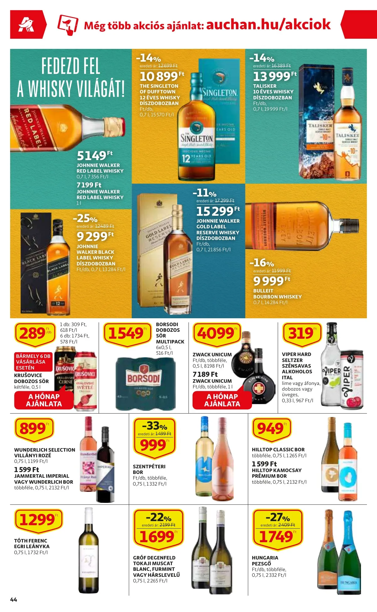 Auchan akciós újság 03.10–03.16 – 44. oldal