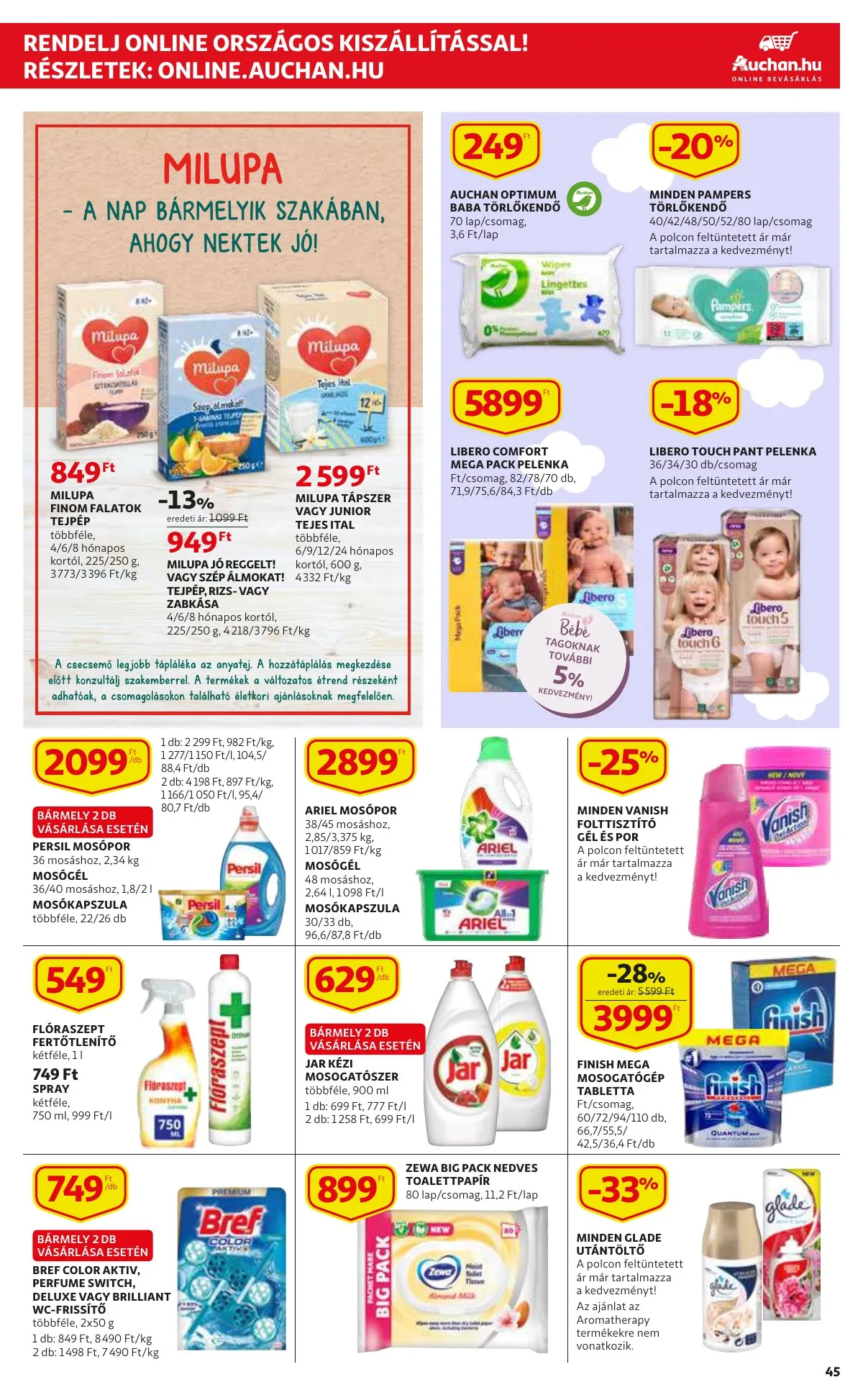Auchan akciós újság 03.10–03.16 – 45. oldal