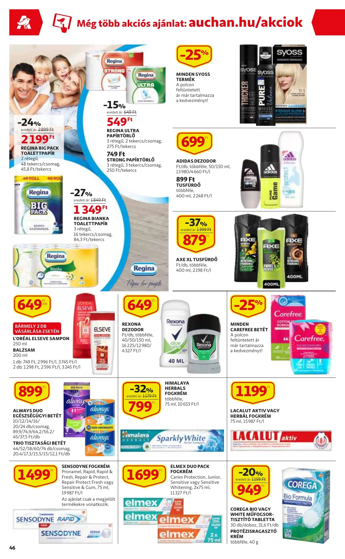 Auchan akciós újság 03.10–03.16 – 46. oldal