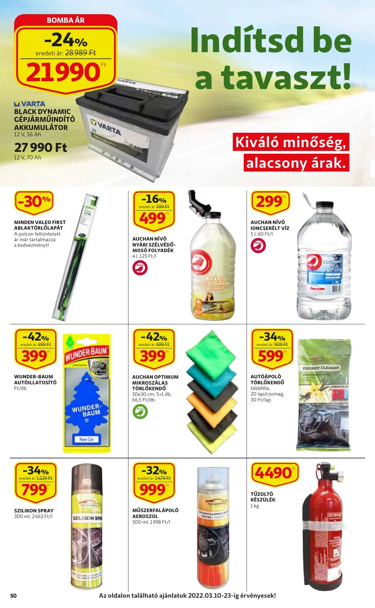 Auchan akciós újság 03.10–03.16 – 50. oldal