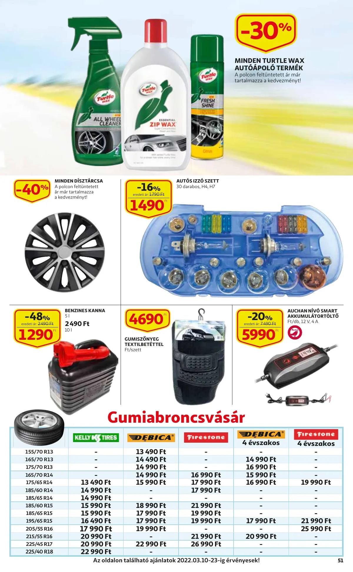 Auchan akciós újság 03.10–03.16 – 51. oldal