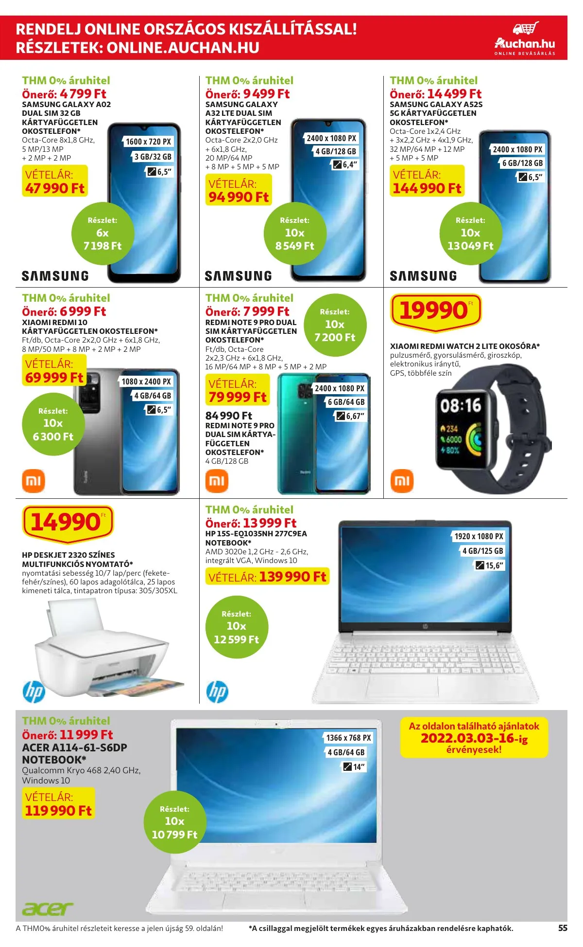 Auchan akciós újság 03.10–03.16 – 55. oldal