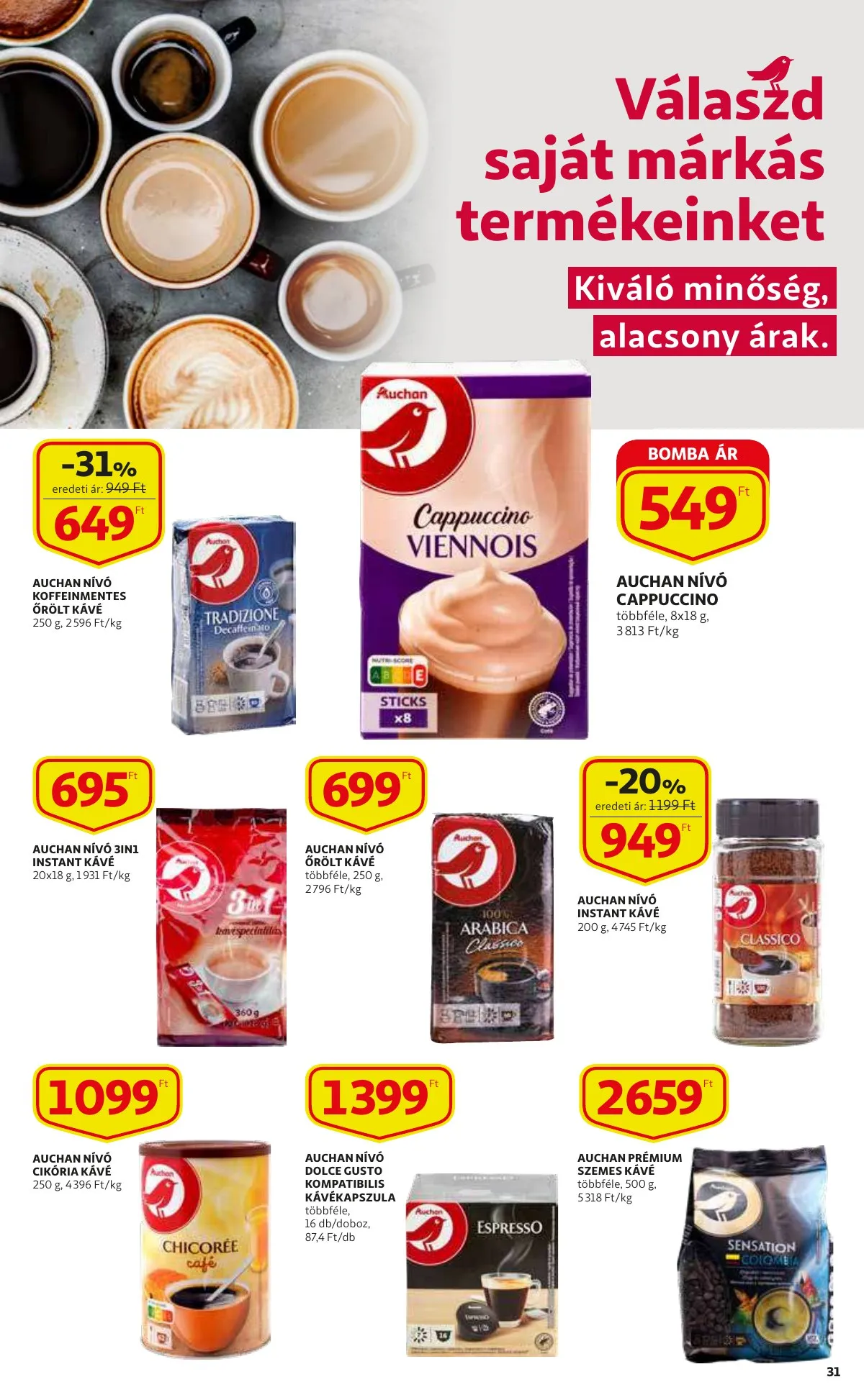 Auchan akciós újság 03.17–03.23 – 31. oldal