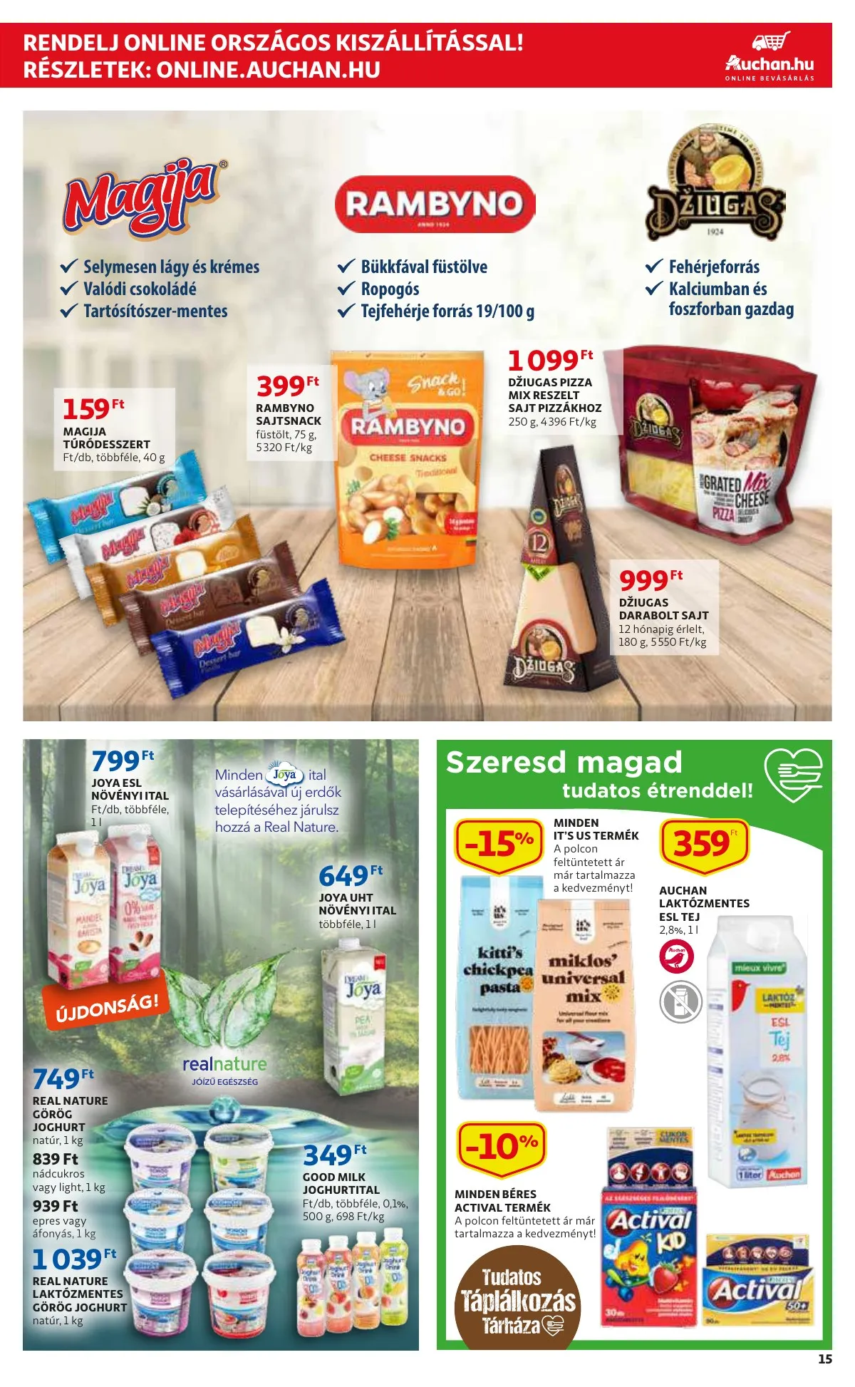 Auchan akciós újság 03.24–03.30 – 15. oldal
