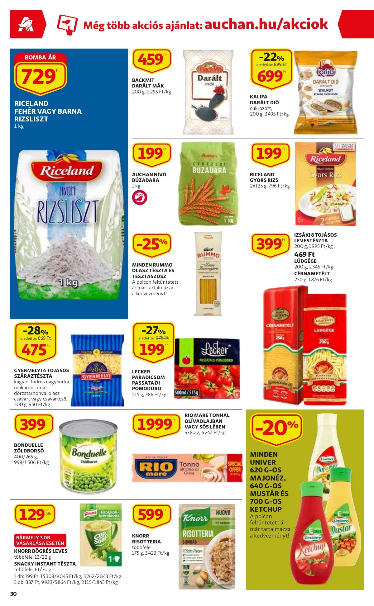 Auchan akciós újság 03.24–03.30 – 30. oldal