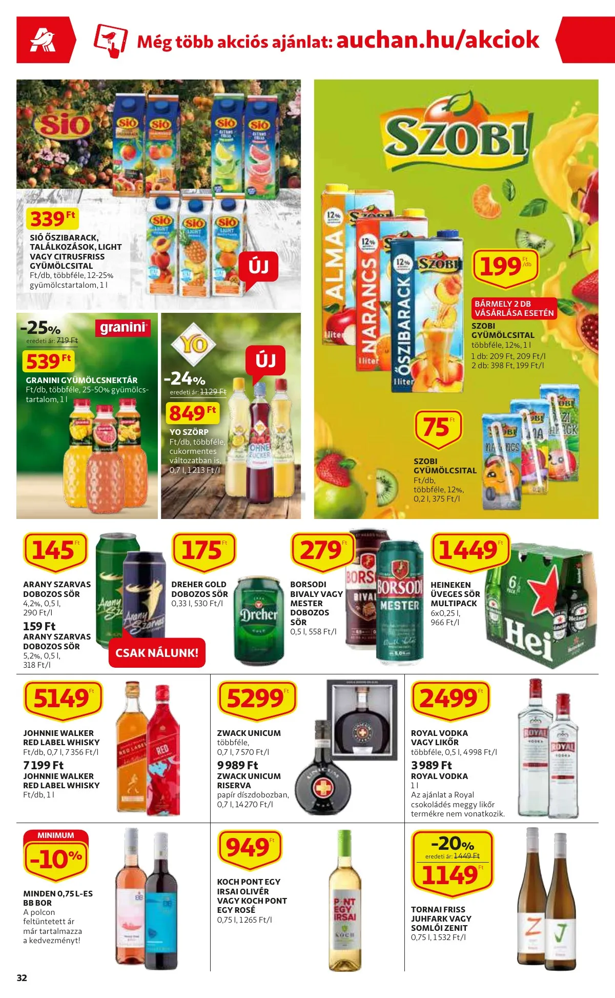 Auchan akciós újság 03.24–03.30 – 32. oldal