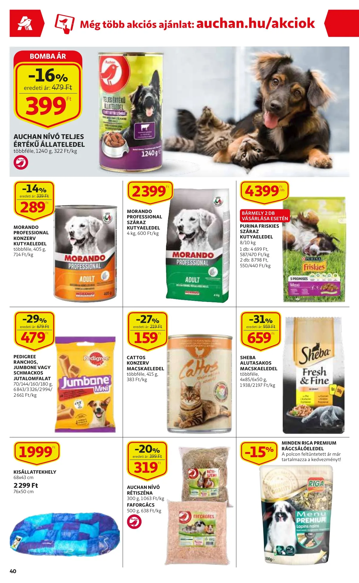 Auchan akciós újság 03.24–03.30 – 40. oldal
