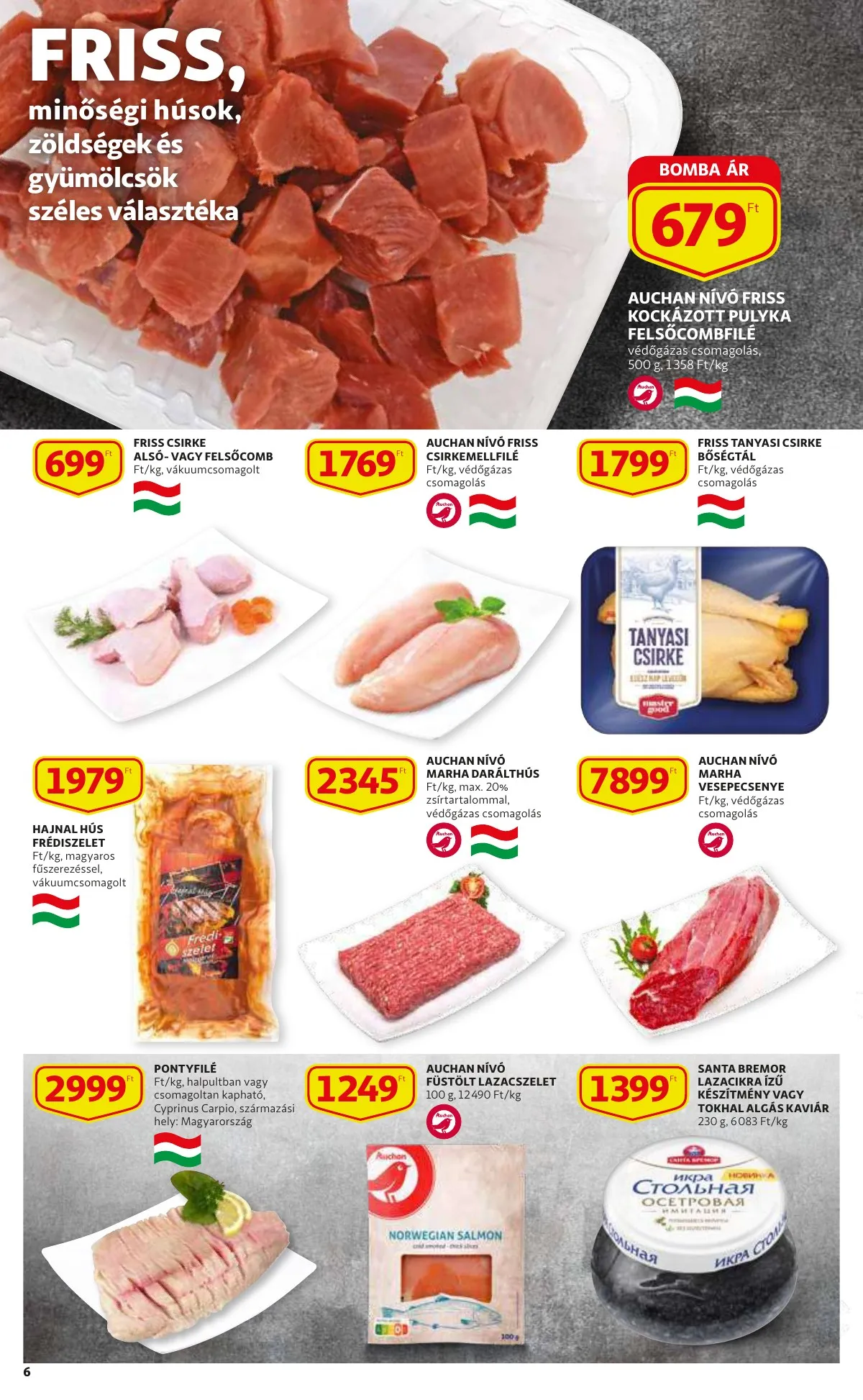 Auchan akciós újság 03.24–03.30 – 6. oldal