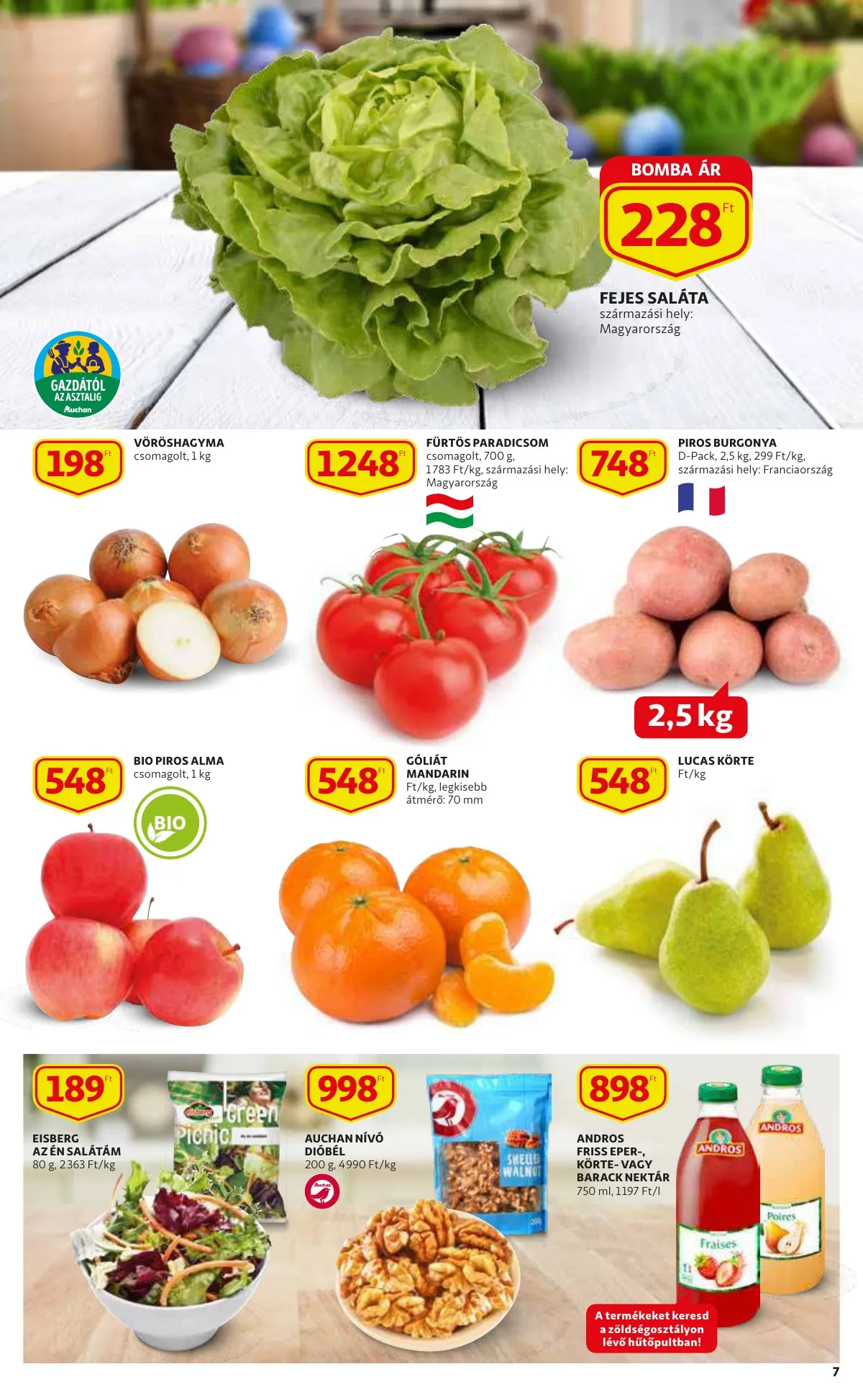 Auchan akciós újság 03.24–03.30 – 7. oldal