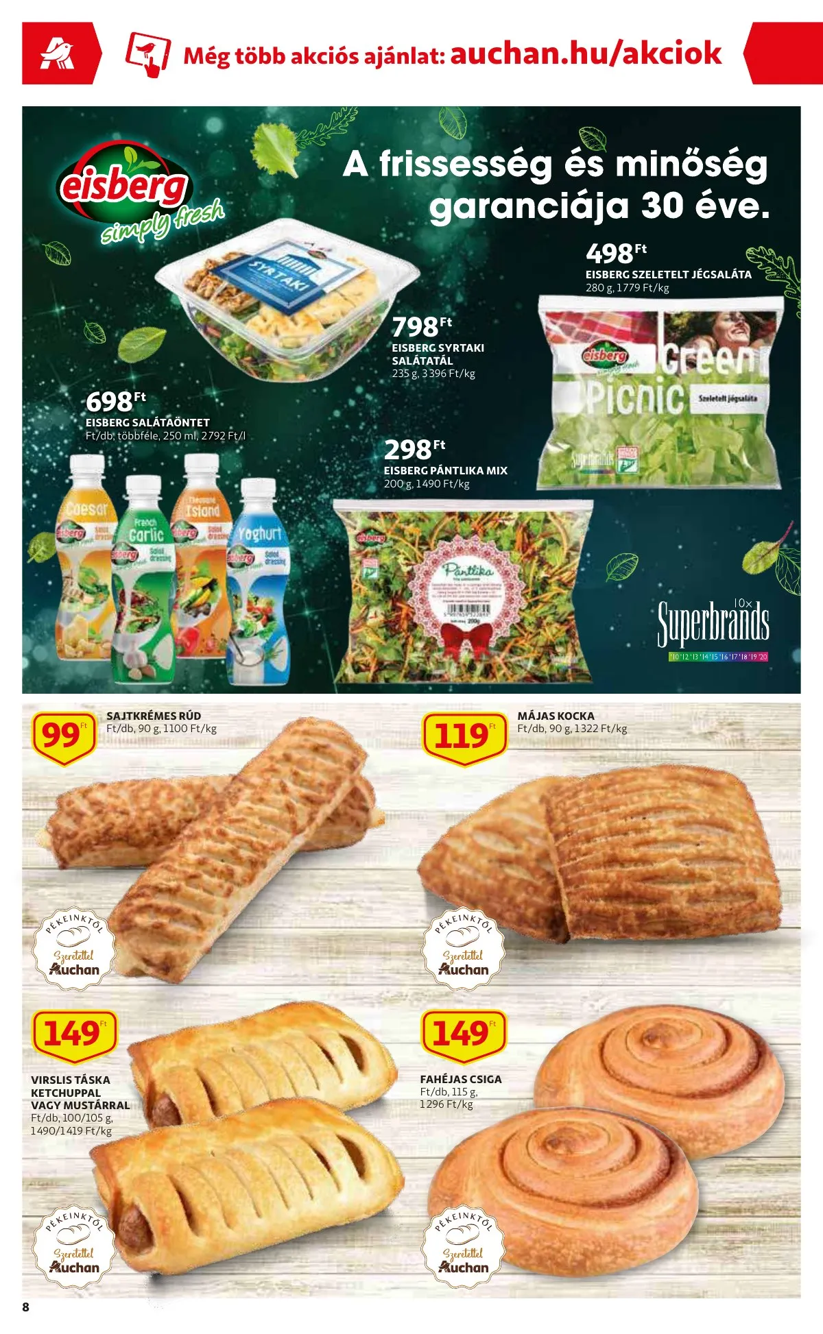 Auchan akciós újság 03.24–03.30 – 8. oldal