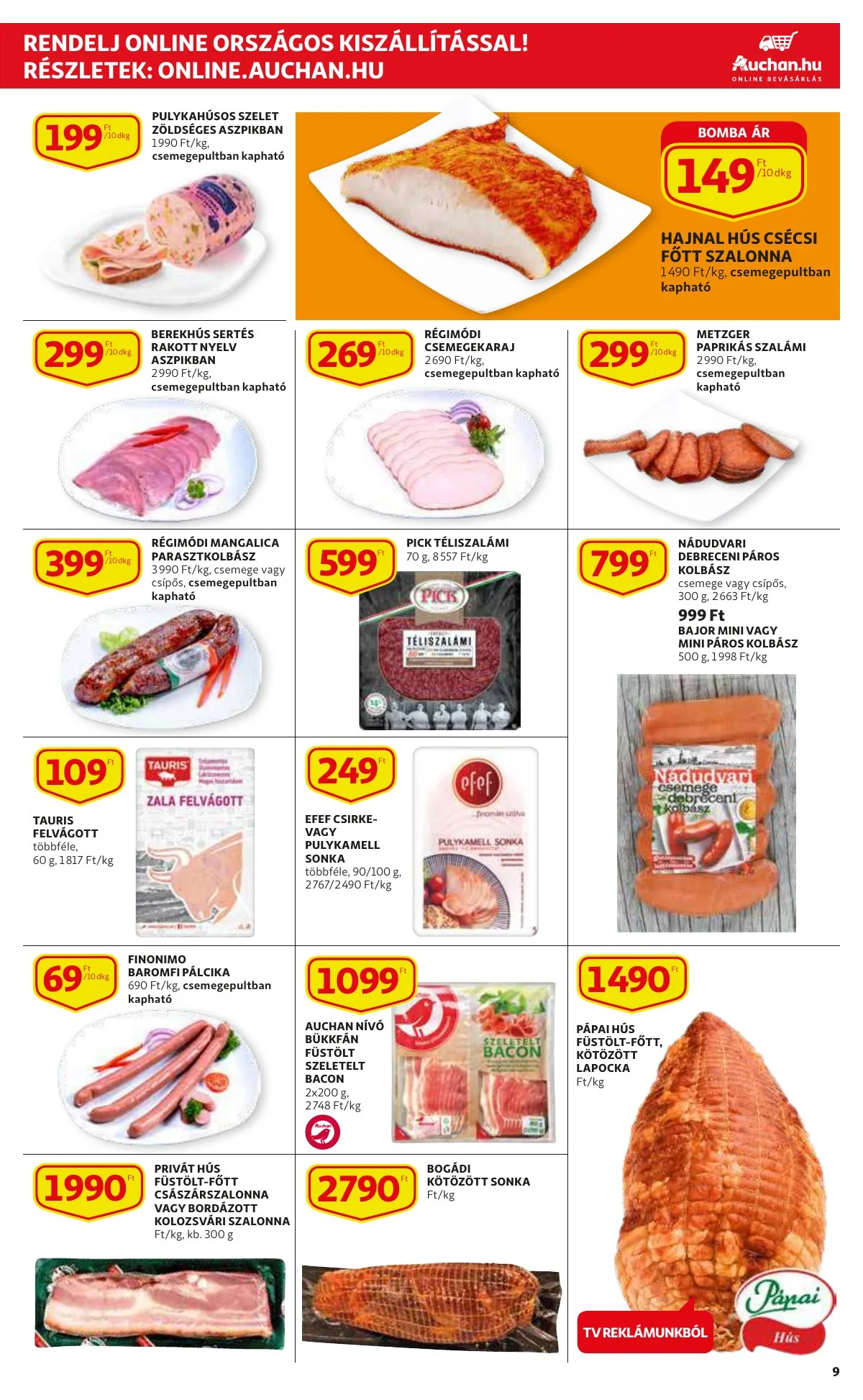 Auchan akciós újság 03.24–03.30 – 9. oldal