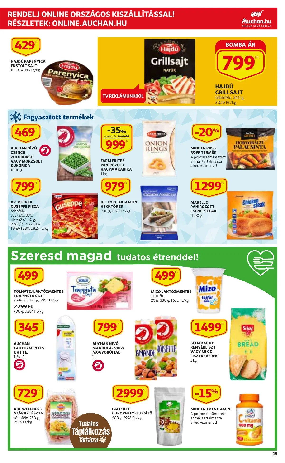 Auchan akciós újság 03.31–04.06 – 15. oldal