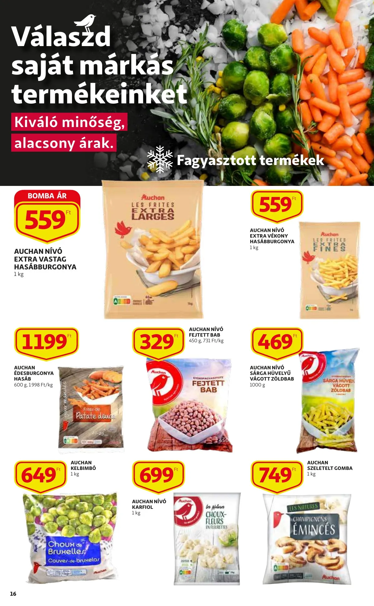 Auchan akciós újság 03.31–04.06 – 16. oldal