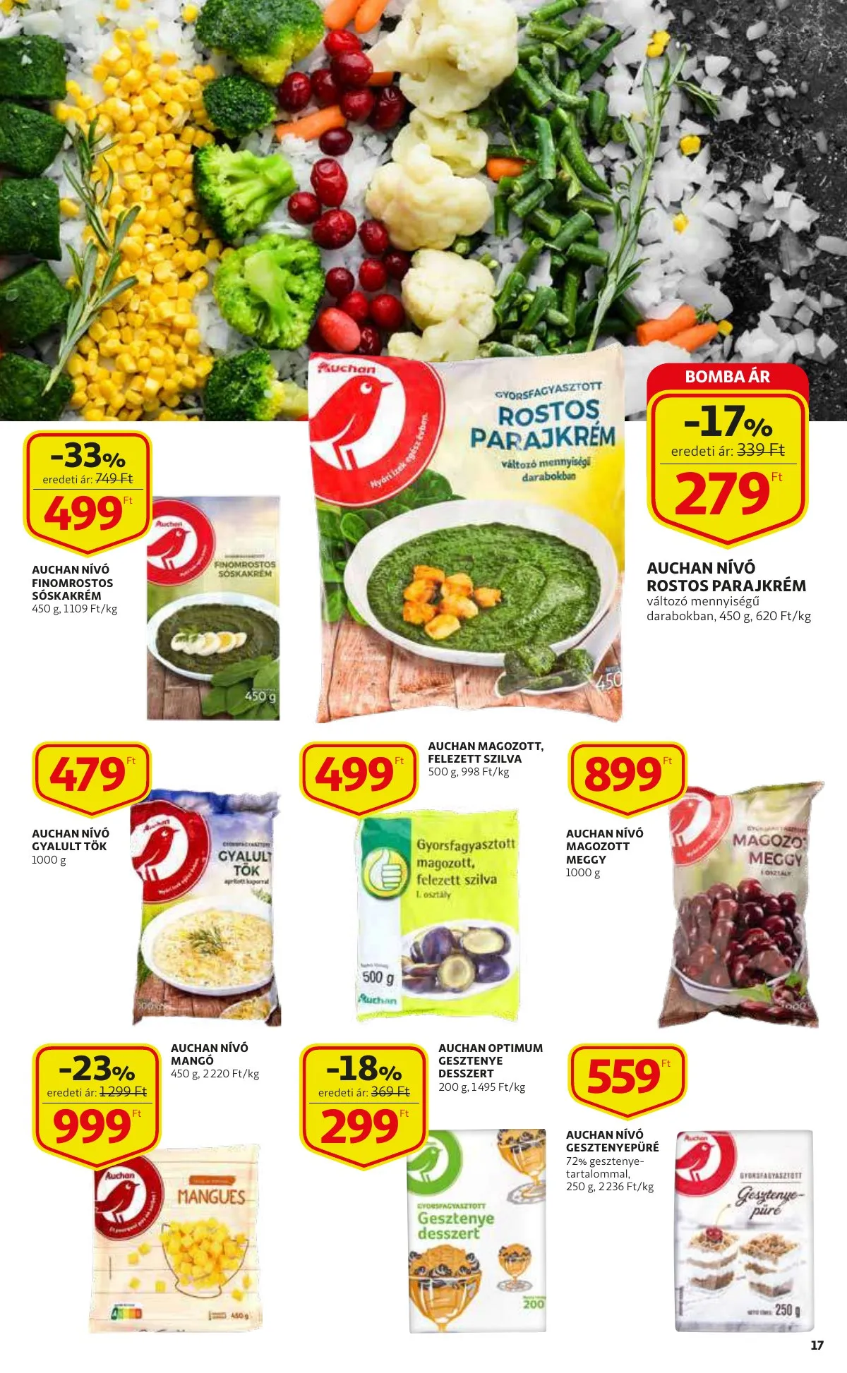 Auchan akciós újság 03.31–04.06 – 17. oldal