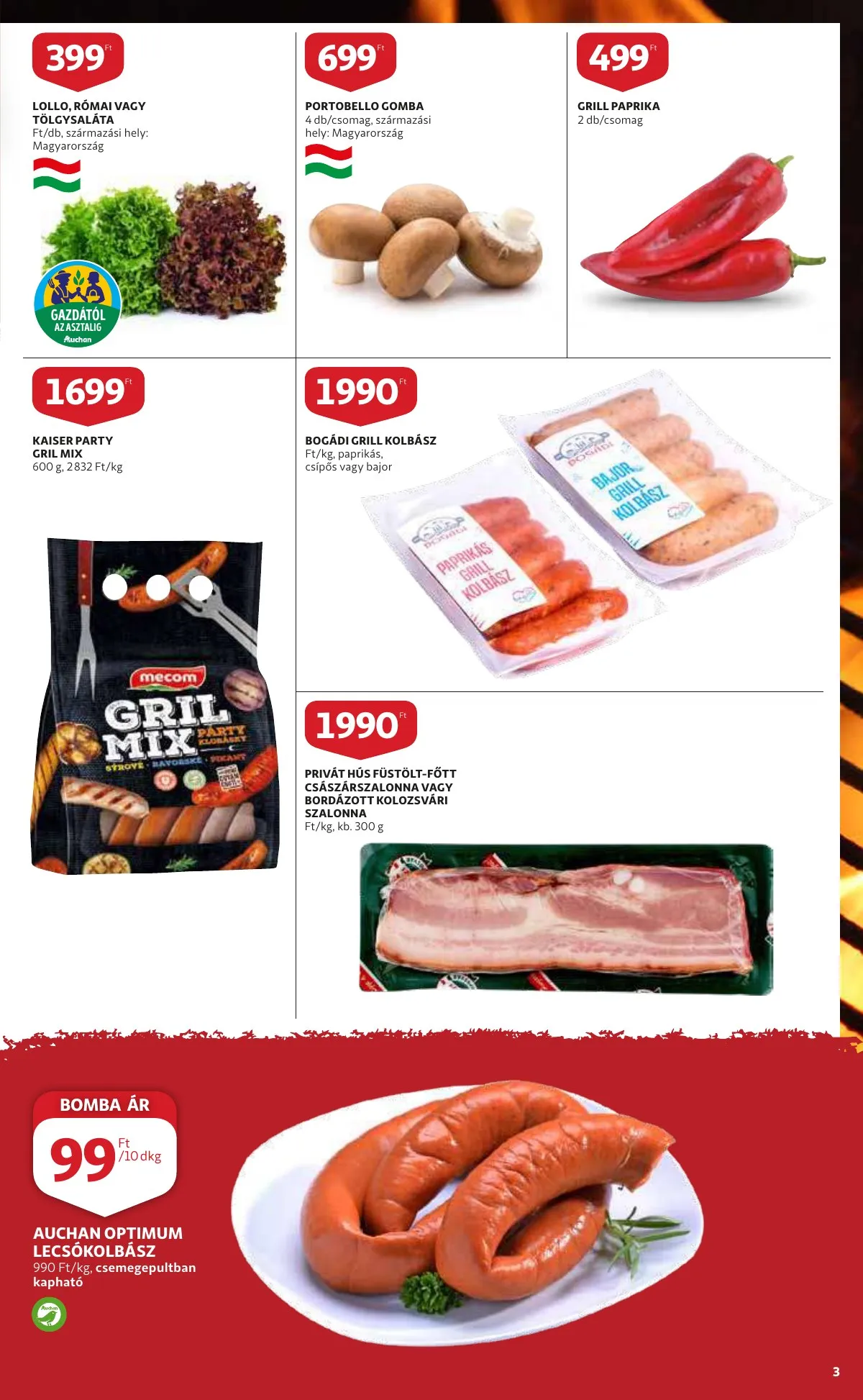 Auchan akciós újság 03.31–04.06 – 3. oldal