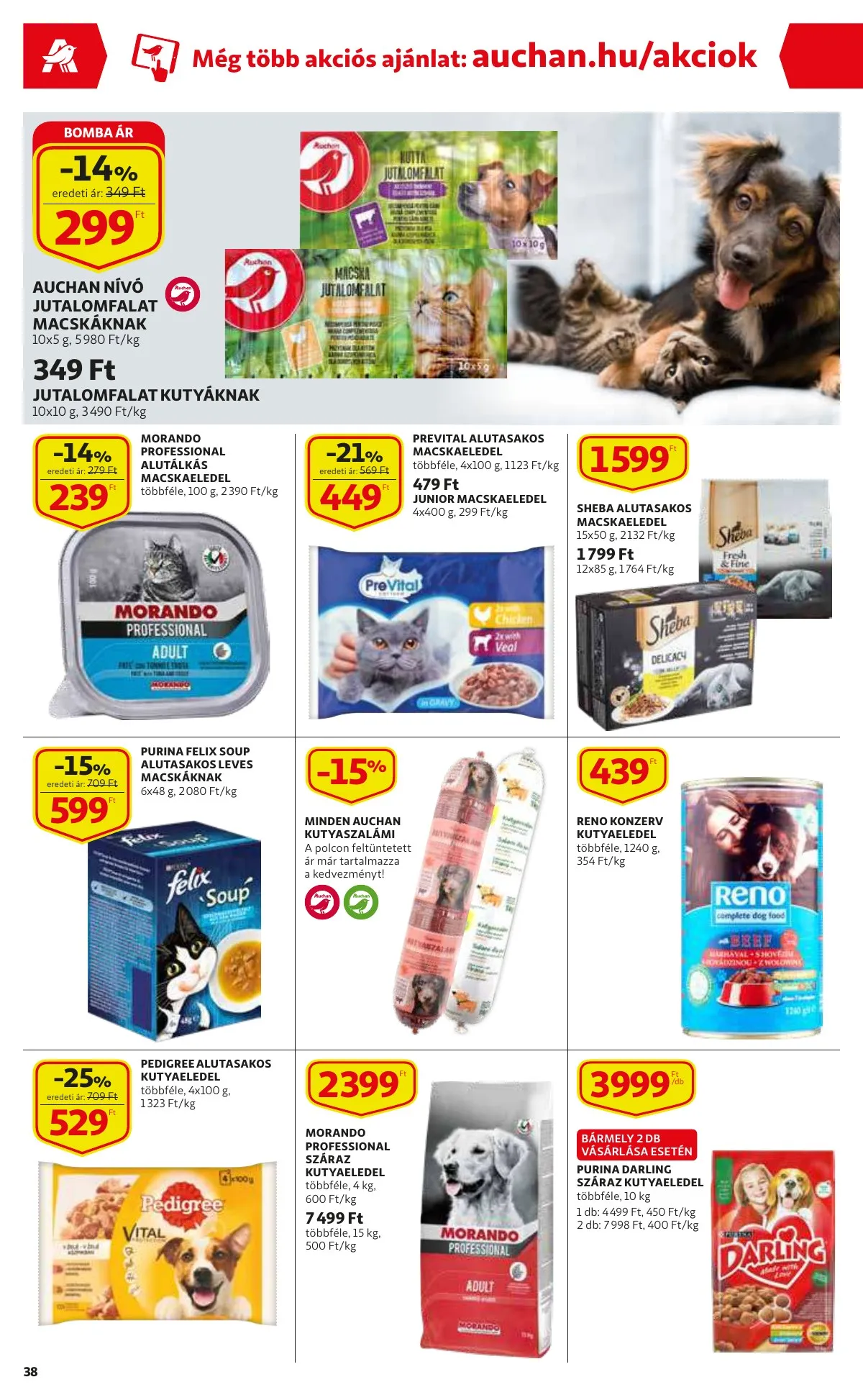 Auchan akciós újság 03.31–04.06 – 38. oldal