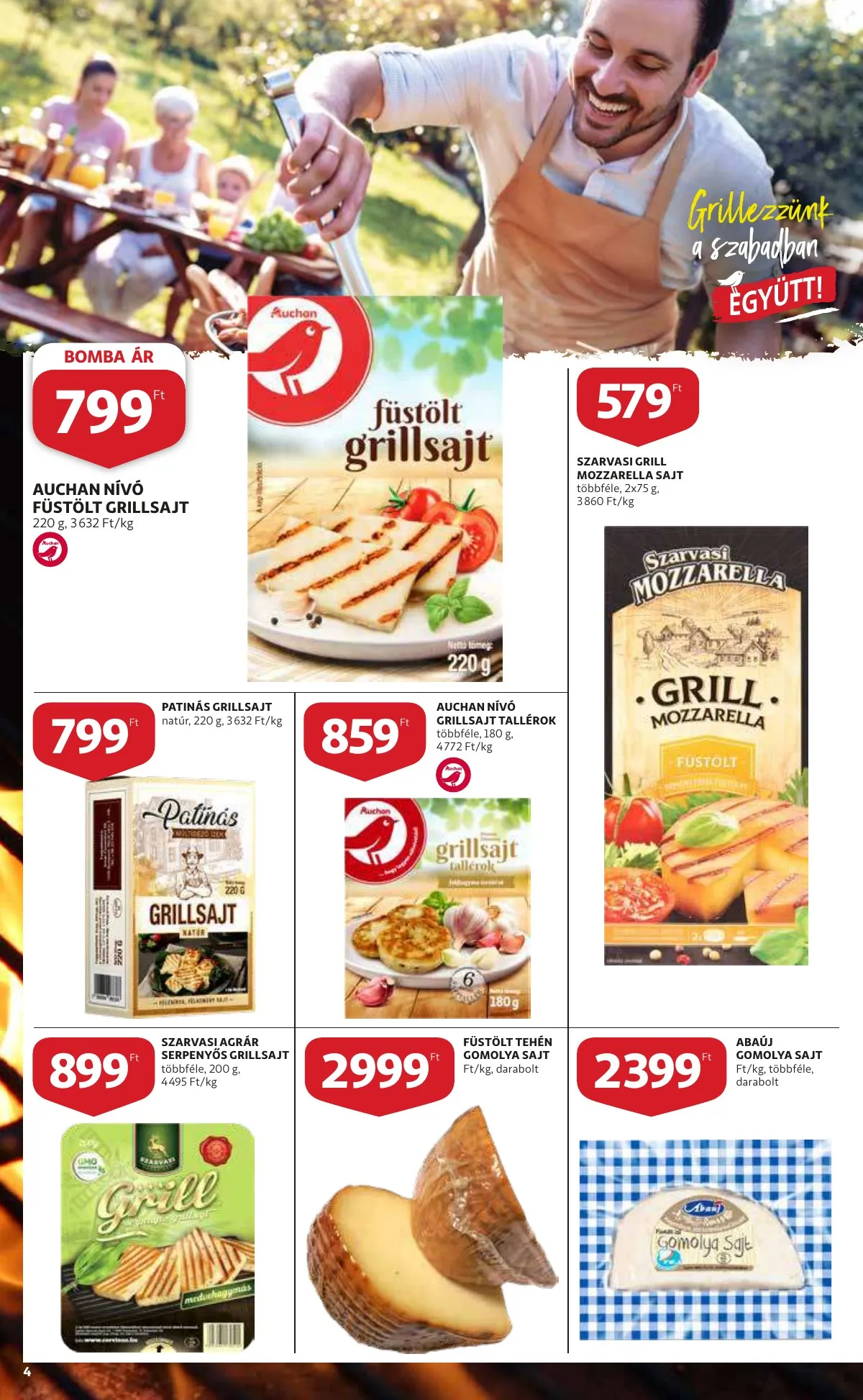 Auchan akciós újság 03.31–04.06 – 4. oldal