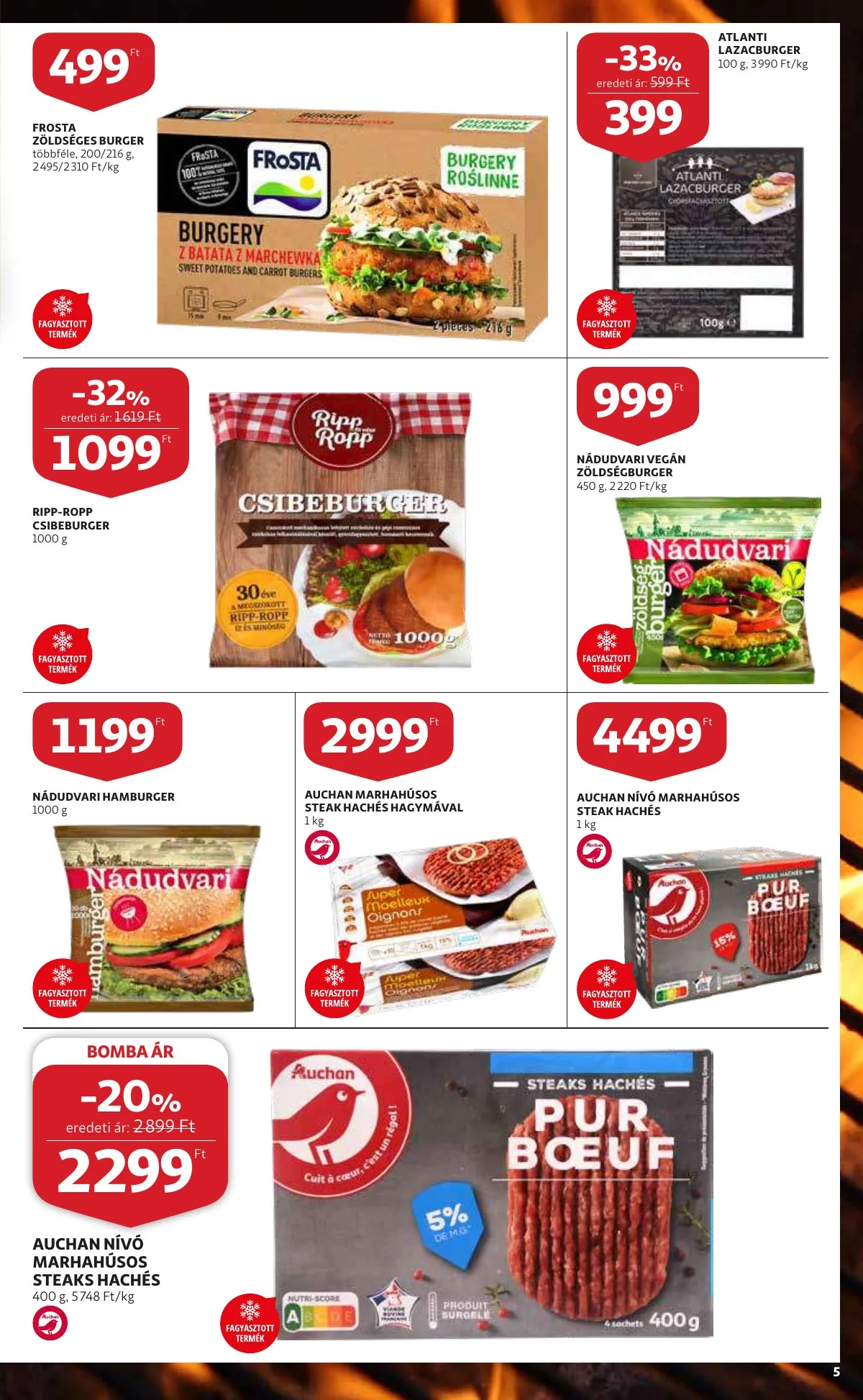 Auchan akciós újság 03.31–04.06 – 5. oldal