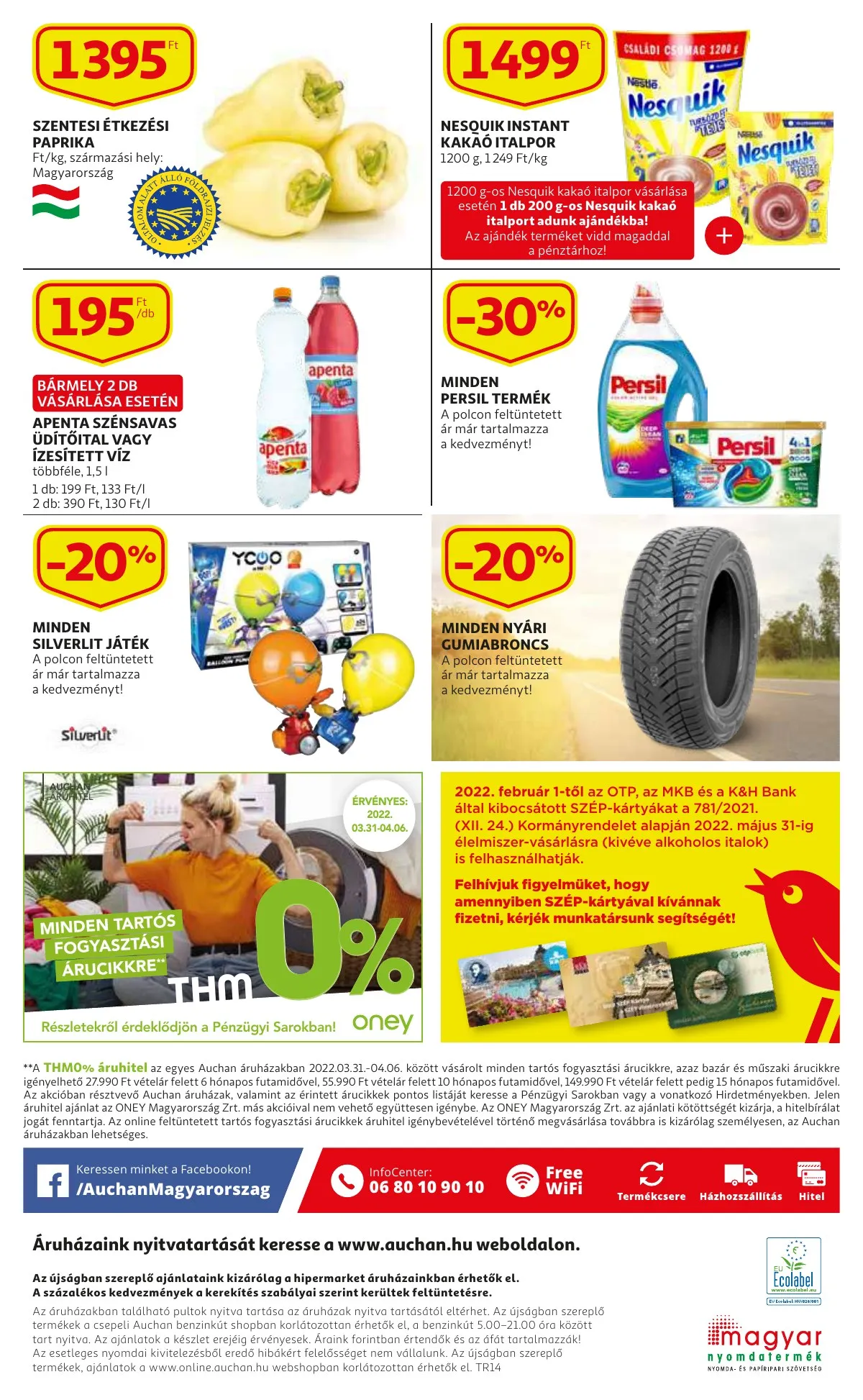 Auchan akciós újság 03.31–04.06 – 50. oldal