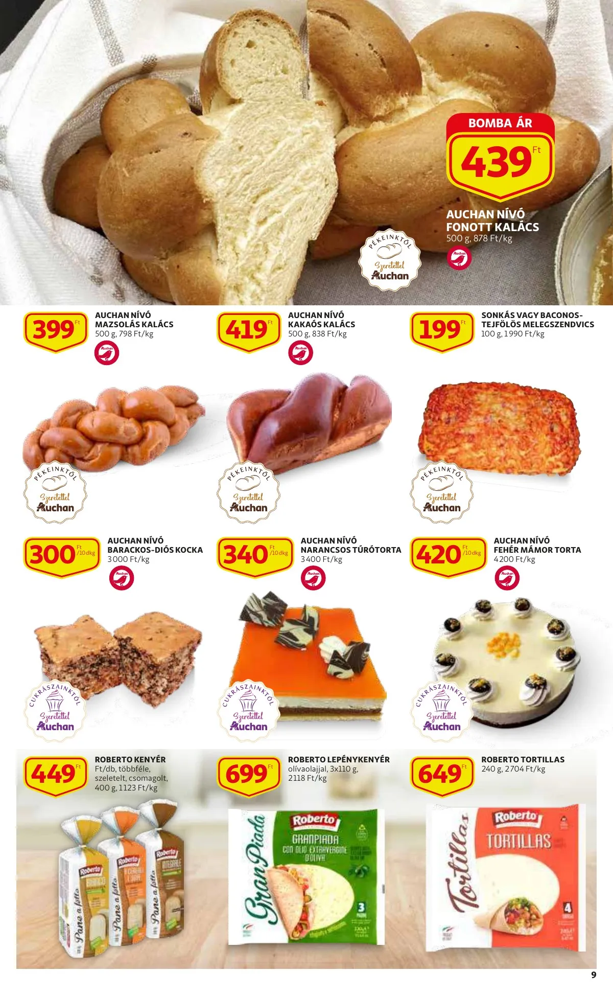 Auchan akciós újság 03.31–04.06 – 9. oldal