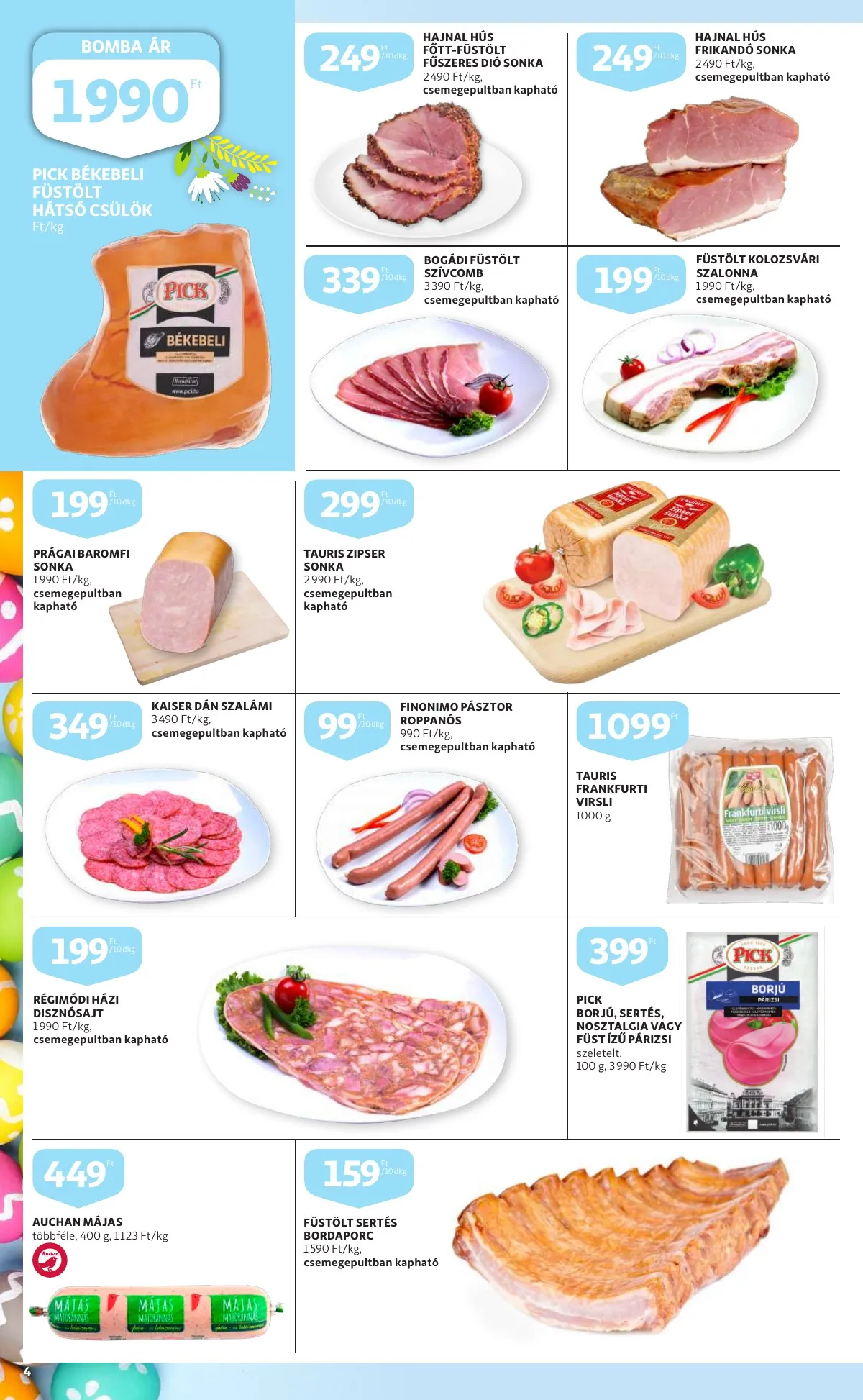 Auchan akciós újság 04.11–04.16 – 4. oldal