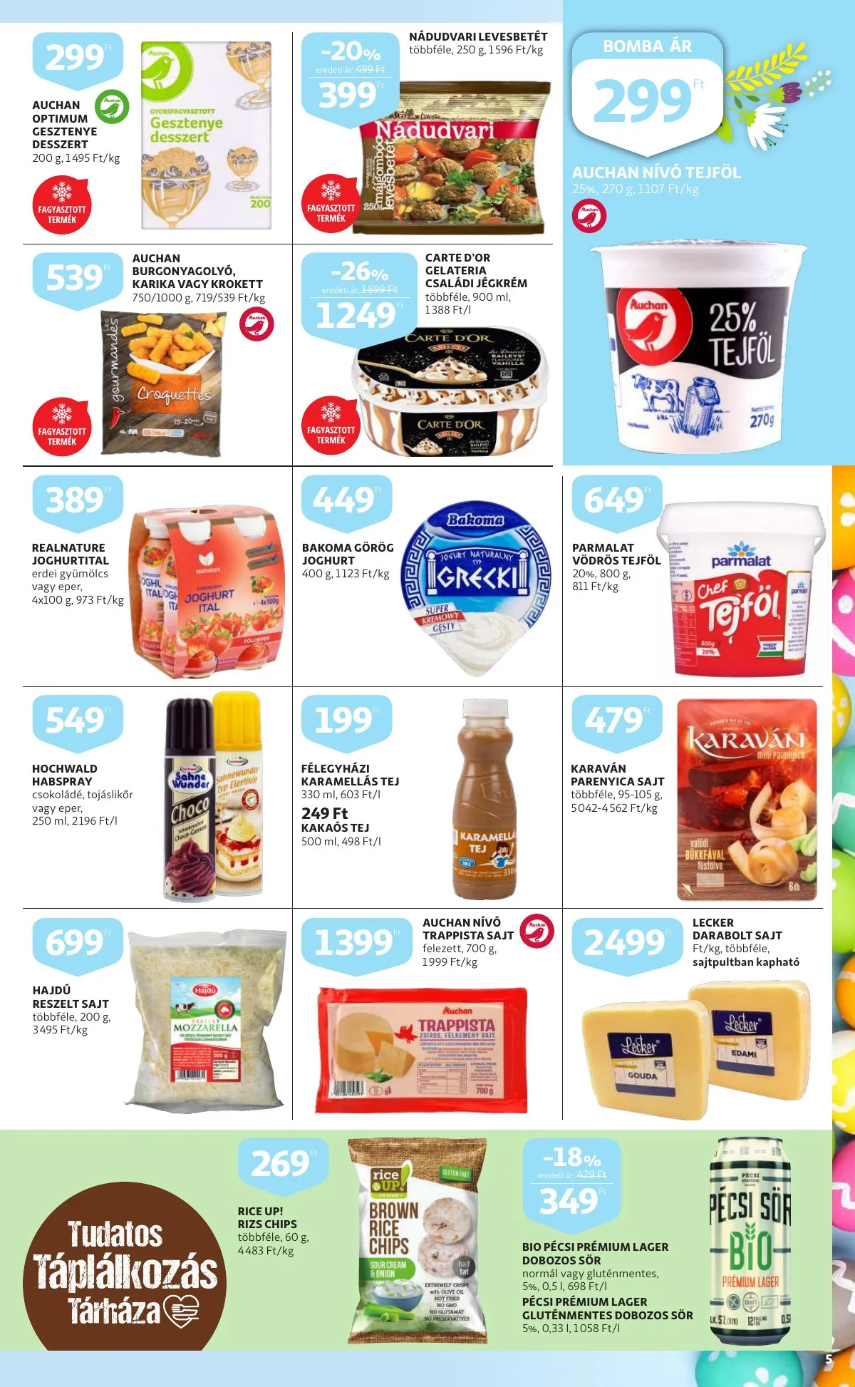 Auchan akciós újság 04.11–04.16 – 5. oldal
