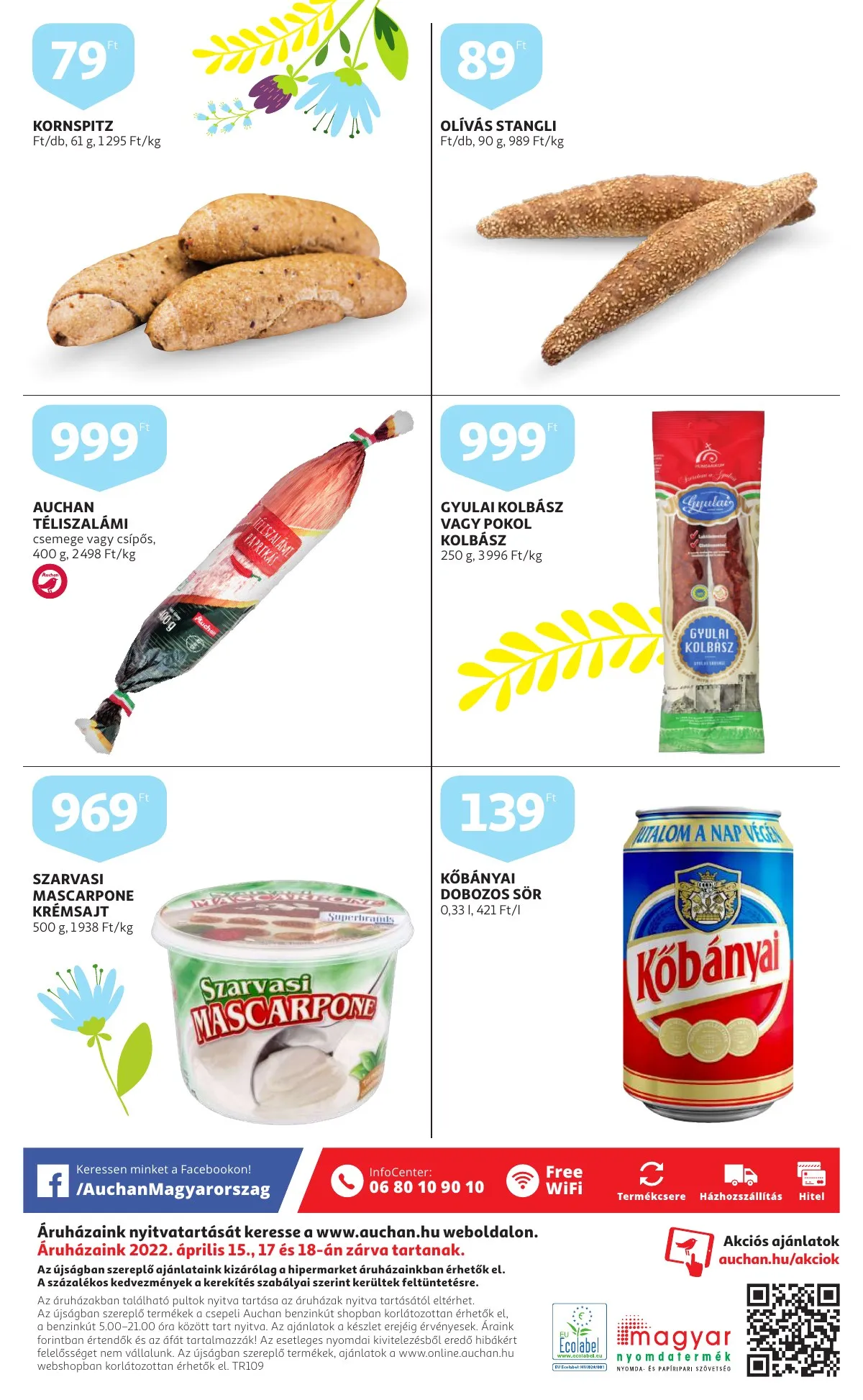 Auchan akciós újság 04.11–04.16 – 8. oldal