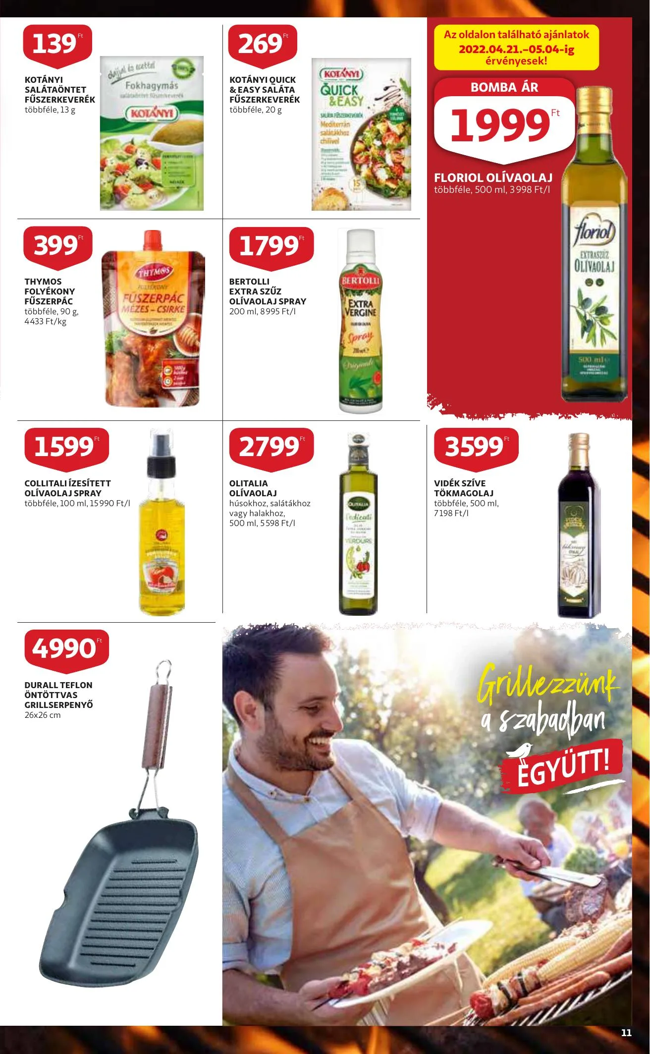 Auchan akciós újság 04.21–04.27 – 11. oldal