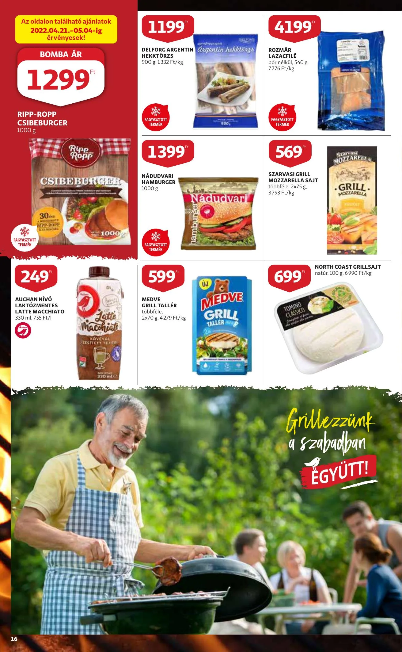 Auchan akciós újság 04.21–04.27 – 16. oldal