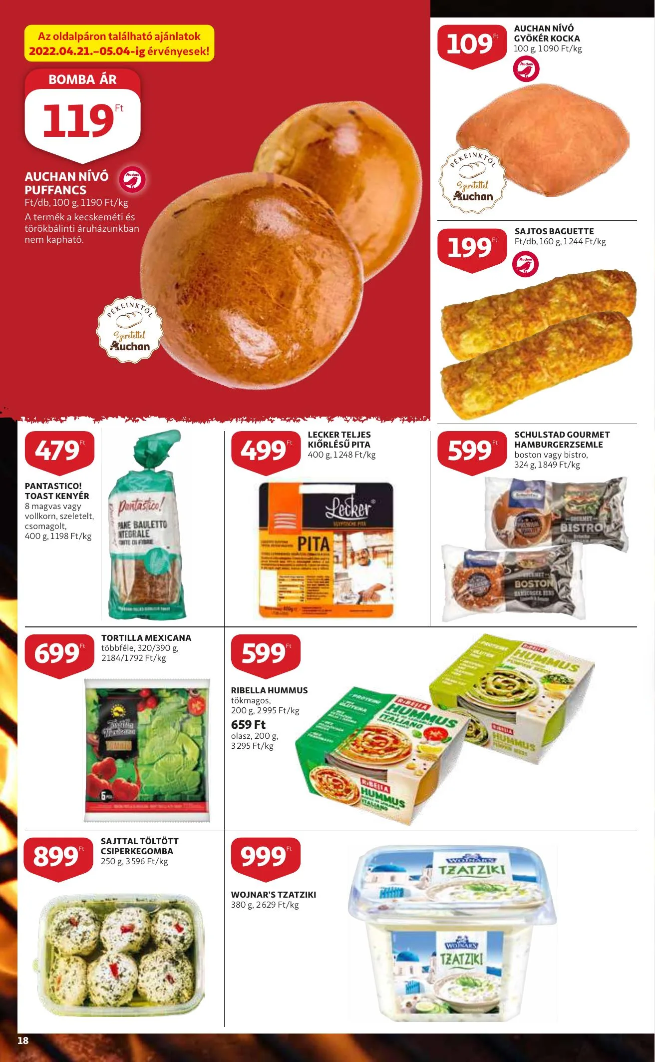 Auchan akciós újság 04.21–04.27 – 18. oldal