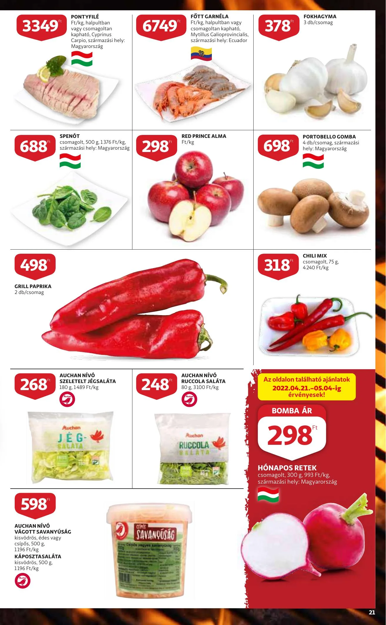 Auchan akciós újság 04.21–04.27 – 21. oldal
