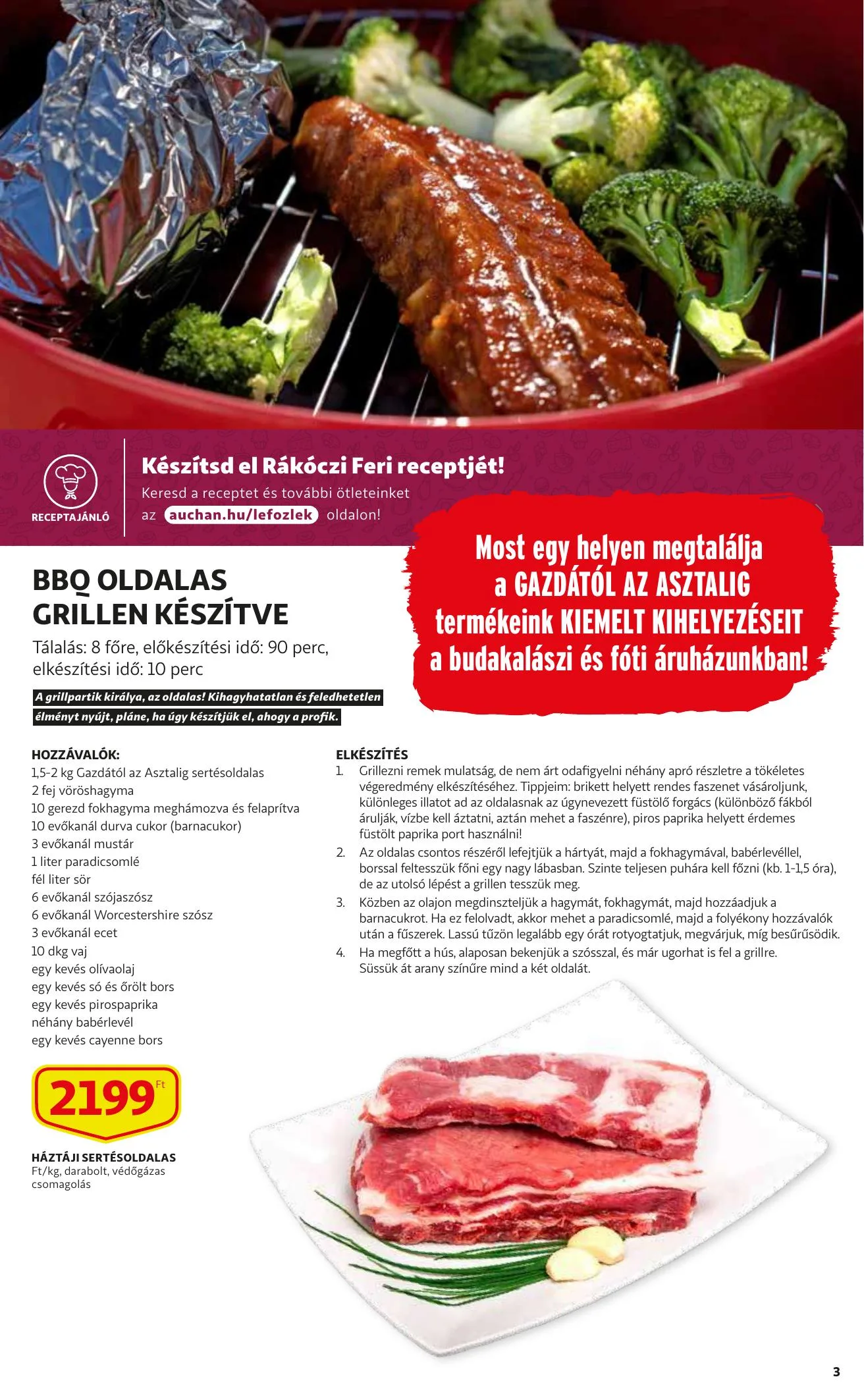 Auchan akciós újság 04.21–04.27 – 3. oldal
