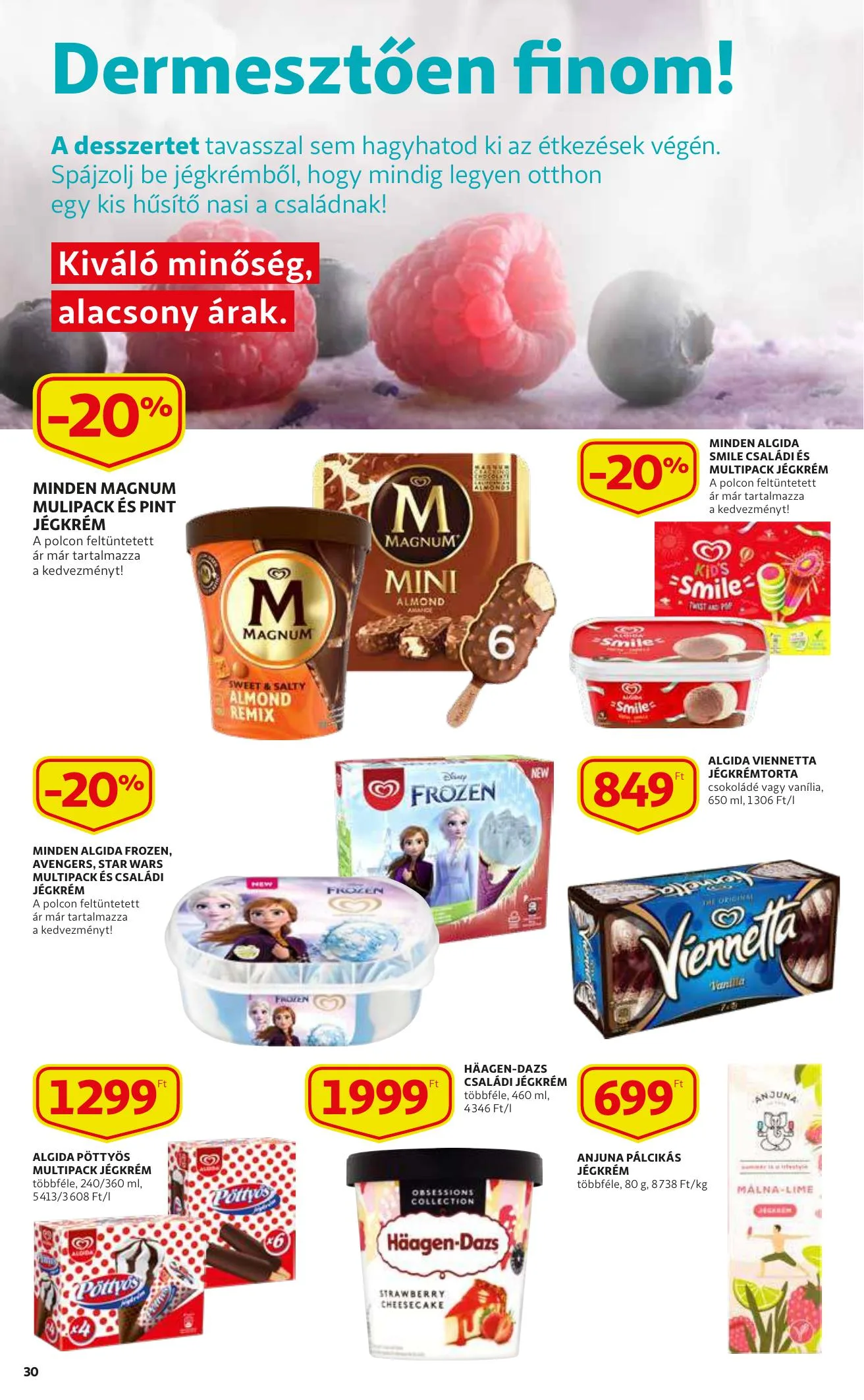 Auchan akciós újság 04.21–04.27 – 30. oldal