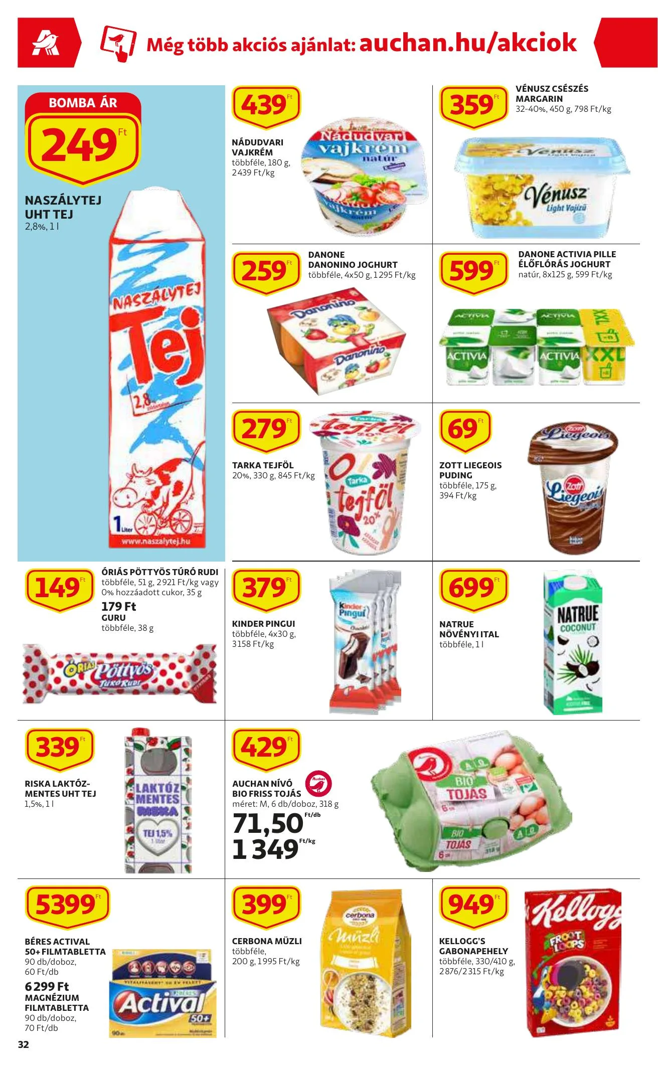 Auchan akciós újság 04.21–04.27 – 32. oldal