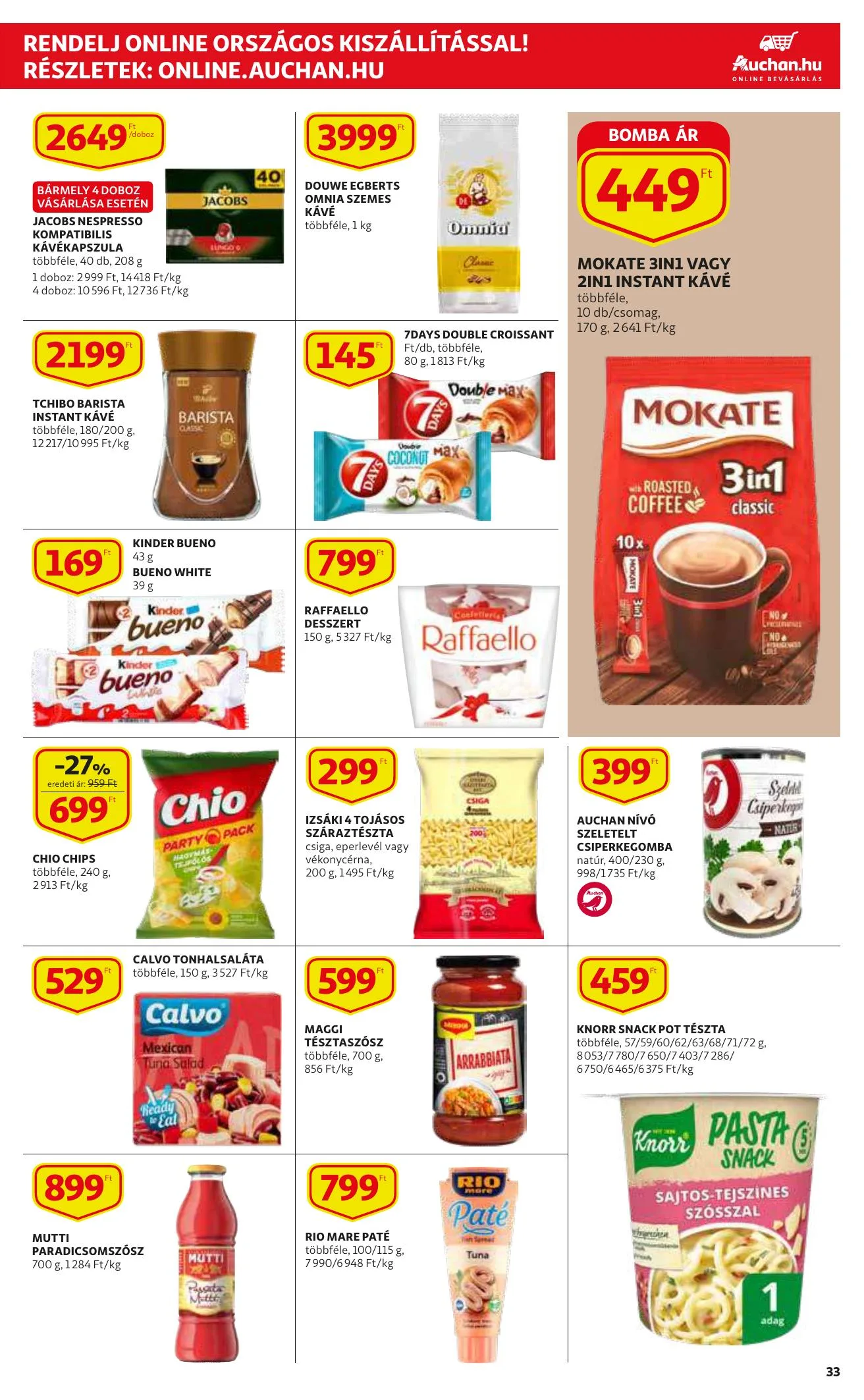 Auchan akciós újság 04.21–04.27 – 33. oldal