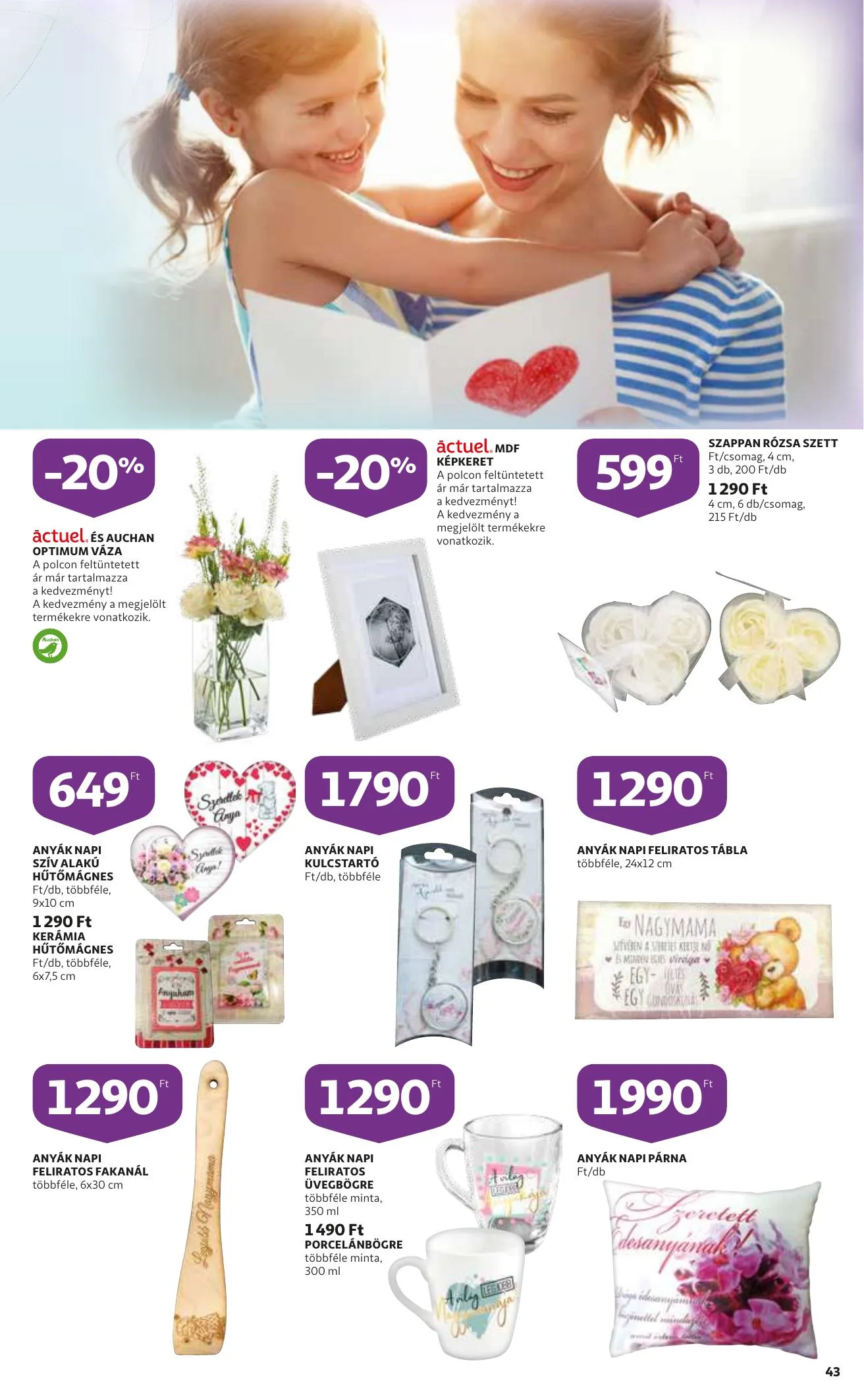 Auchan akciós újság 04.21–04.27 – 43. oldal