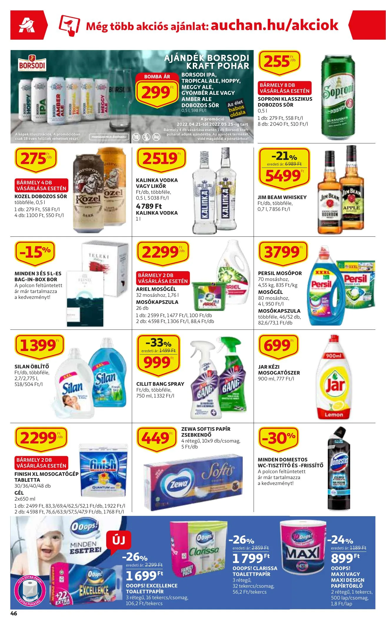 Auchan akciós újság 04.21–04.27 – 46. oldal
