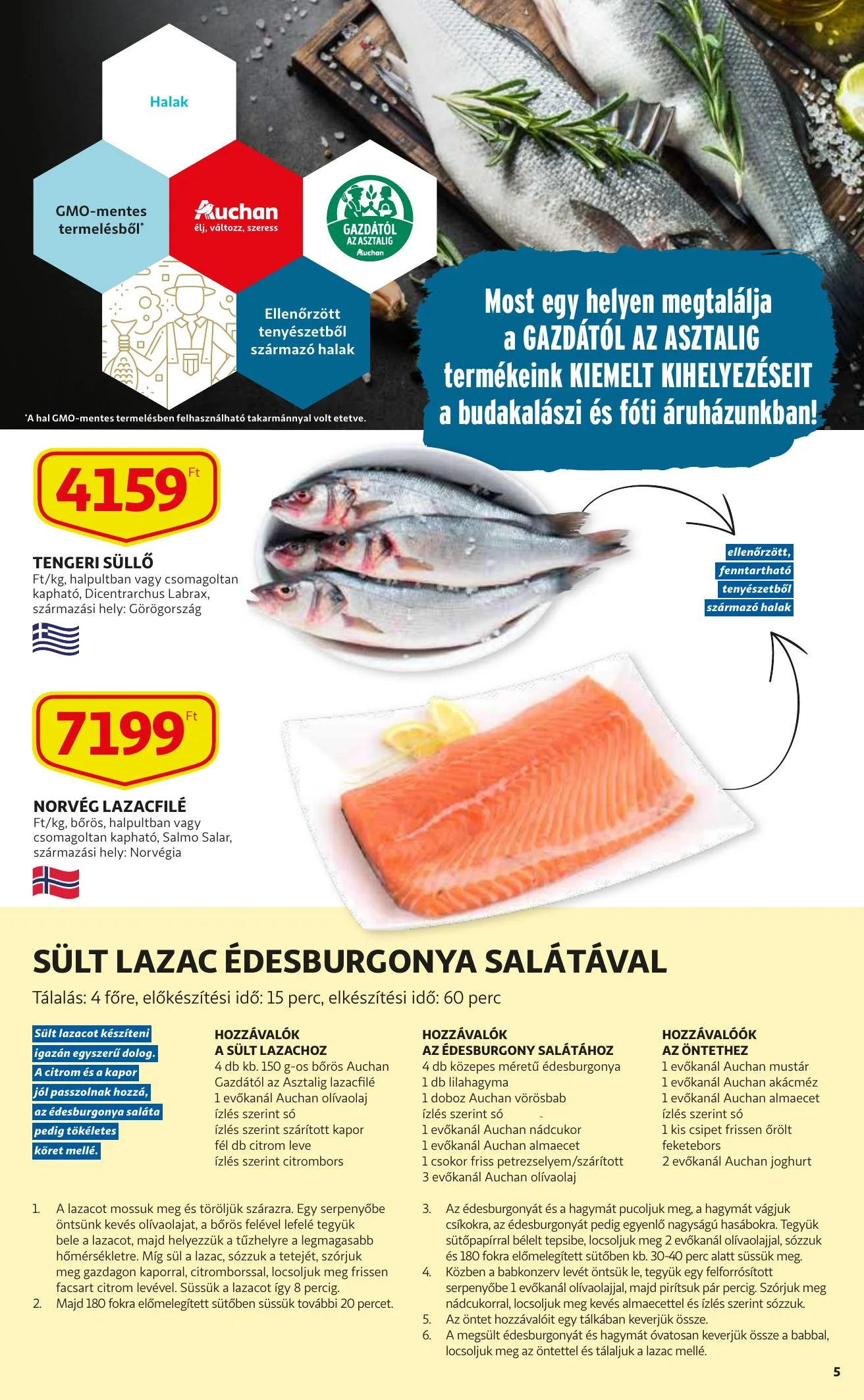 Auchan akciós újság 04.21–04.27 – 5. oldal