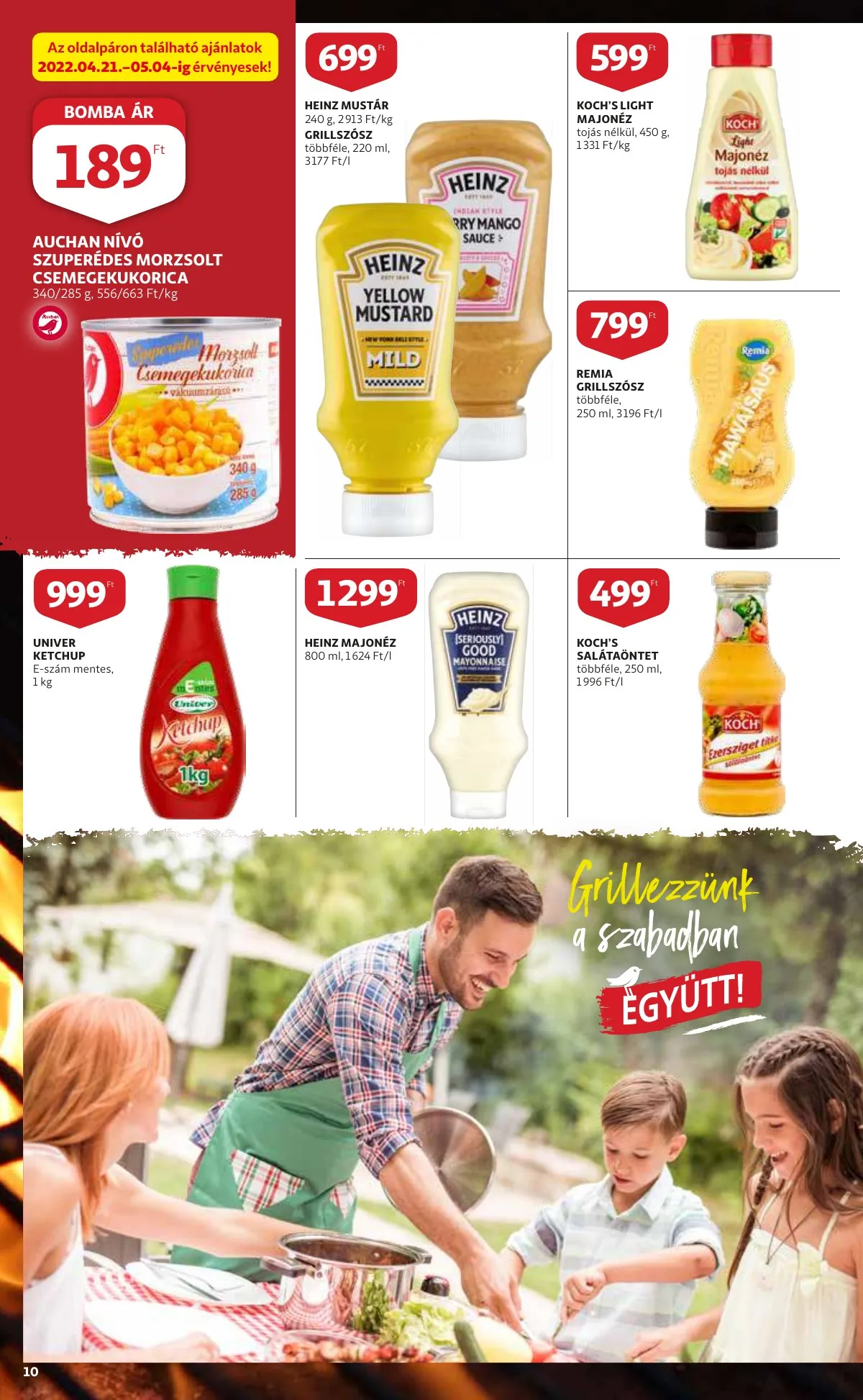 Auchan akciós újság 04.28–05.04 – 10. oldal