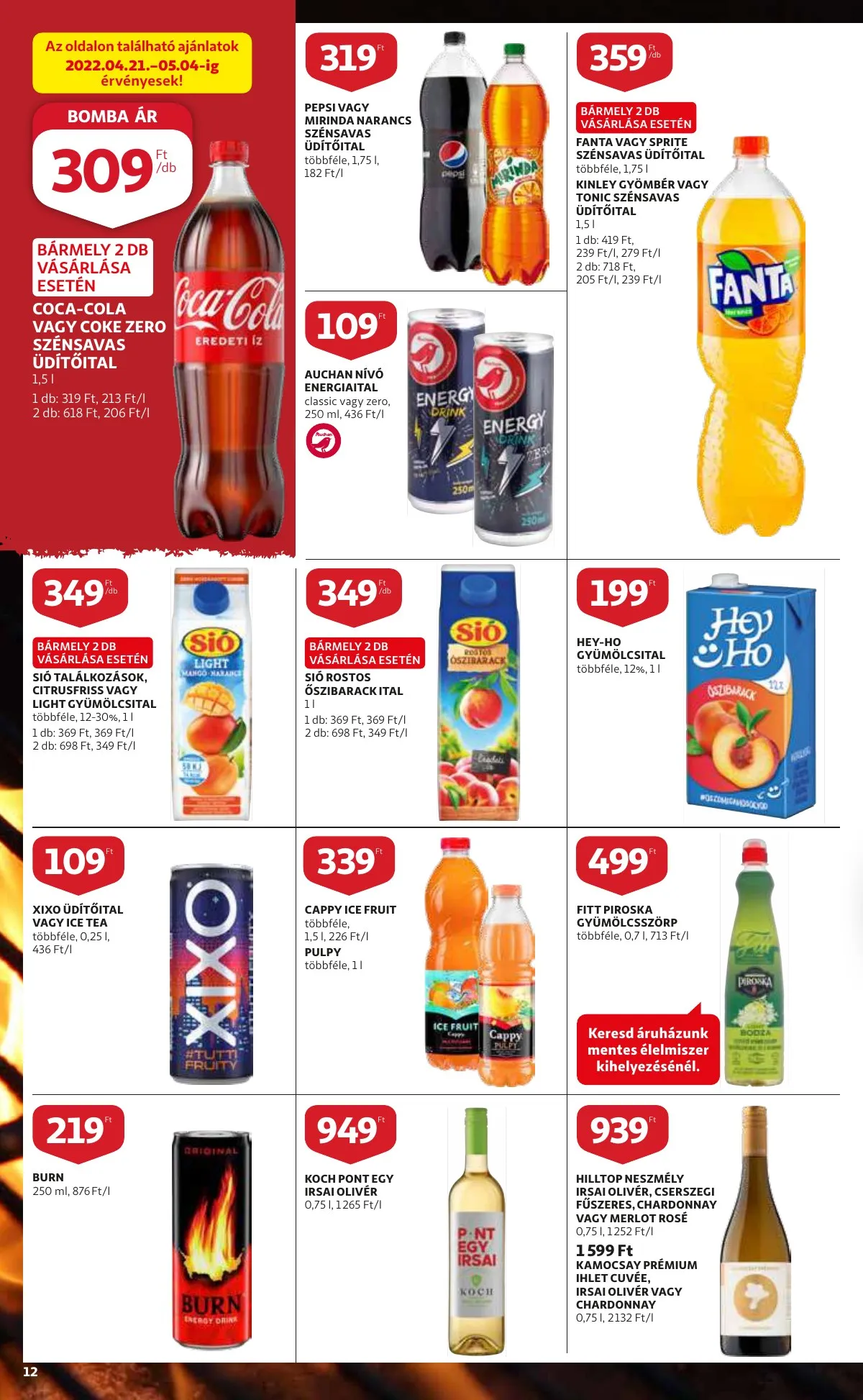 Auchan akciós újság 04.28–05.04 – 12. oldal