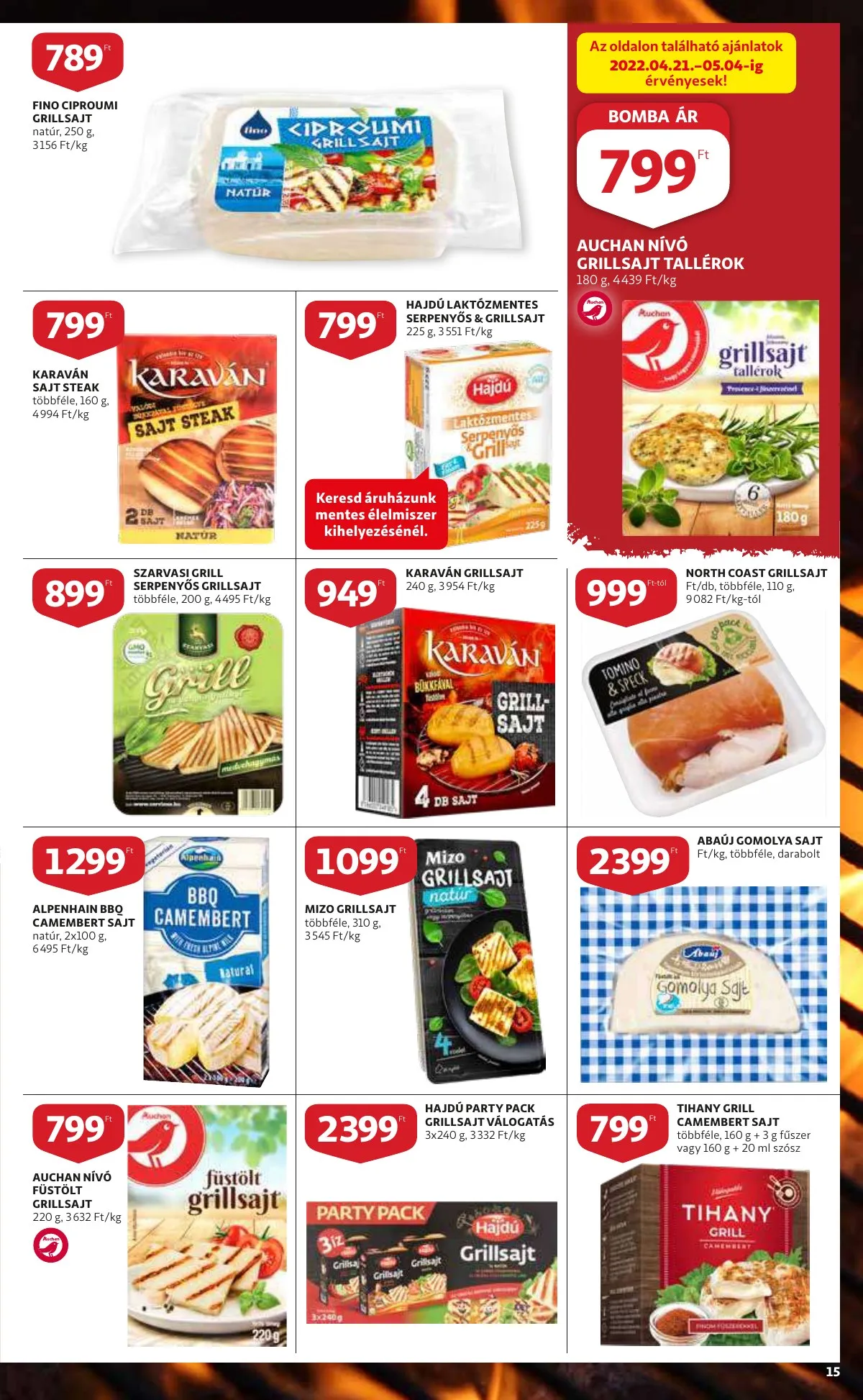 Auchan akciós újság 04.28–05.04 – 15. oldal