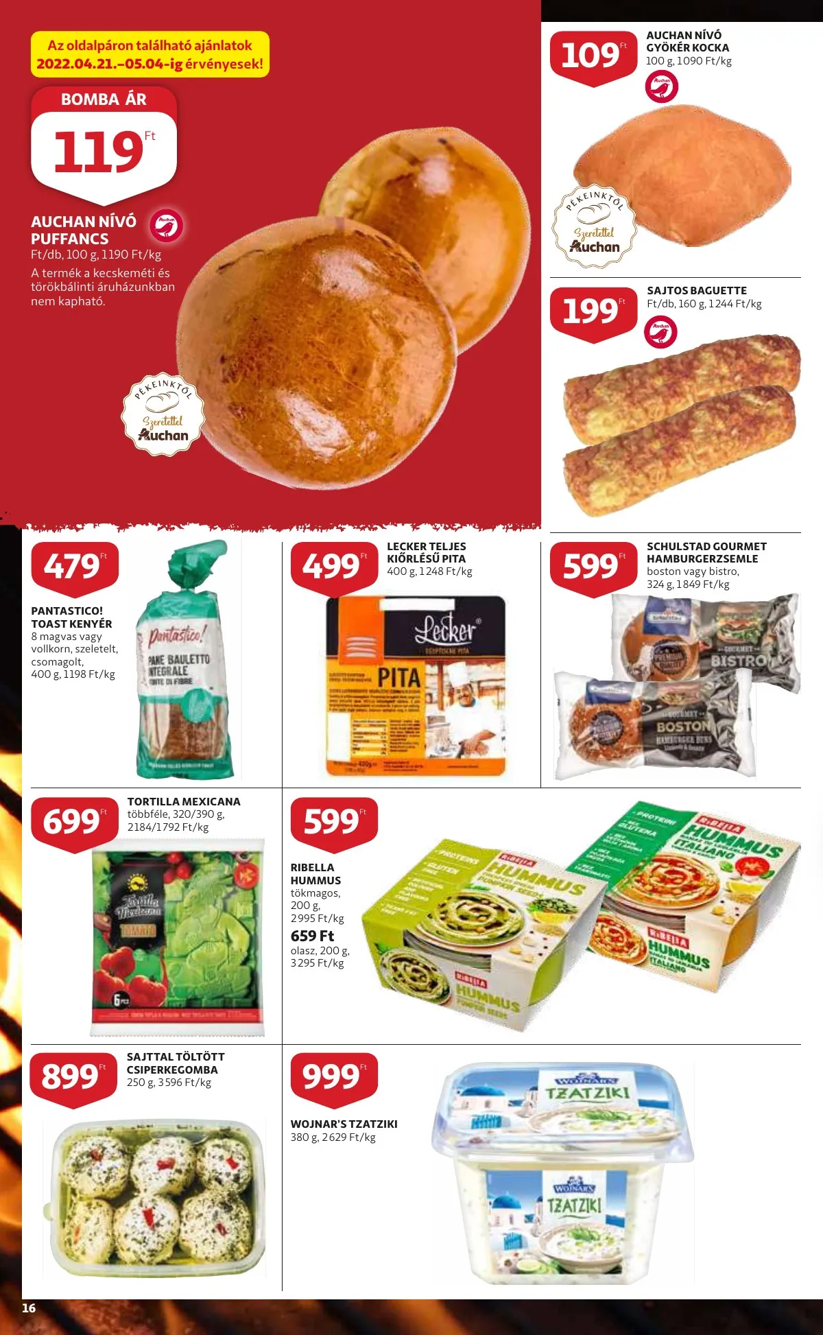Auchan akciós újság 04.28–05.04 – 16. oldal