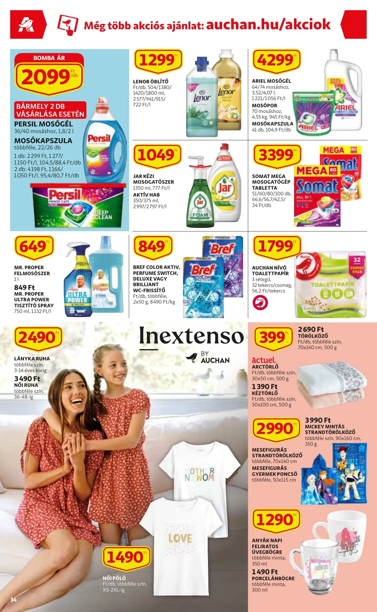 Auchan akciós újság 04.28–05.04 – 34. oldal