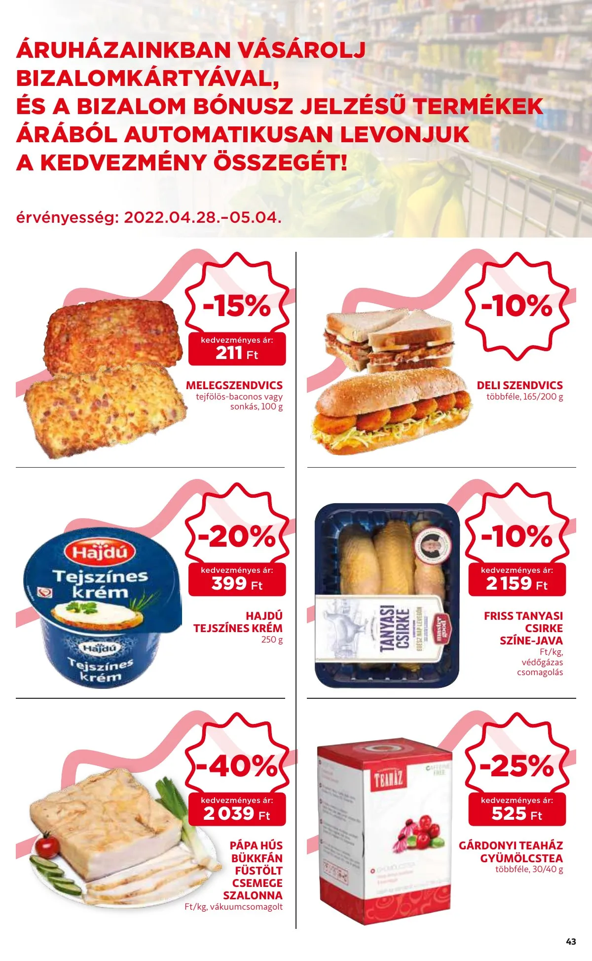 Auchan akciós újság 04.28–05.04 – 43. oldal