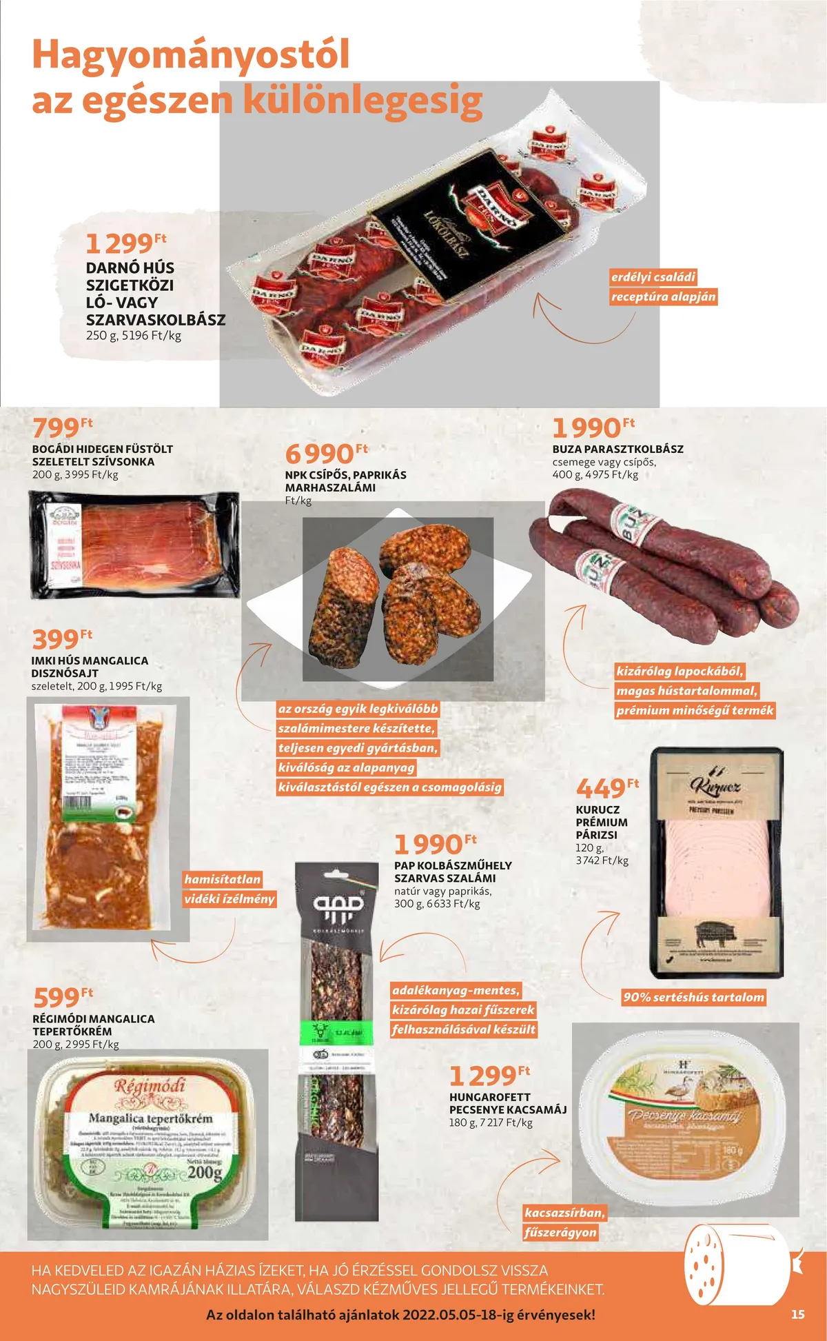 Auchan akciós újság 05.05–05.11 – 15. oldal