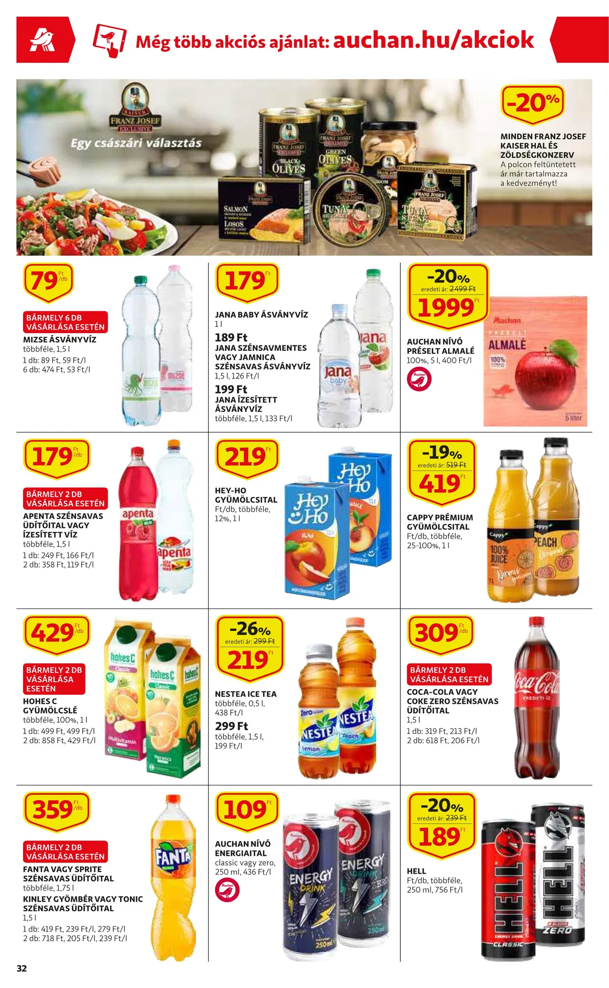 Auchan akciós újság 05.05–05.11 – 32. oldal