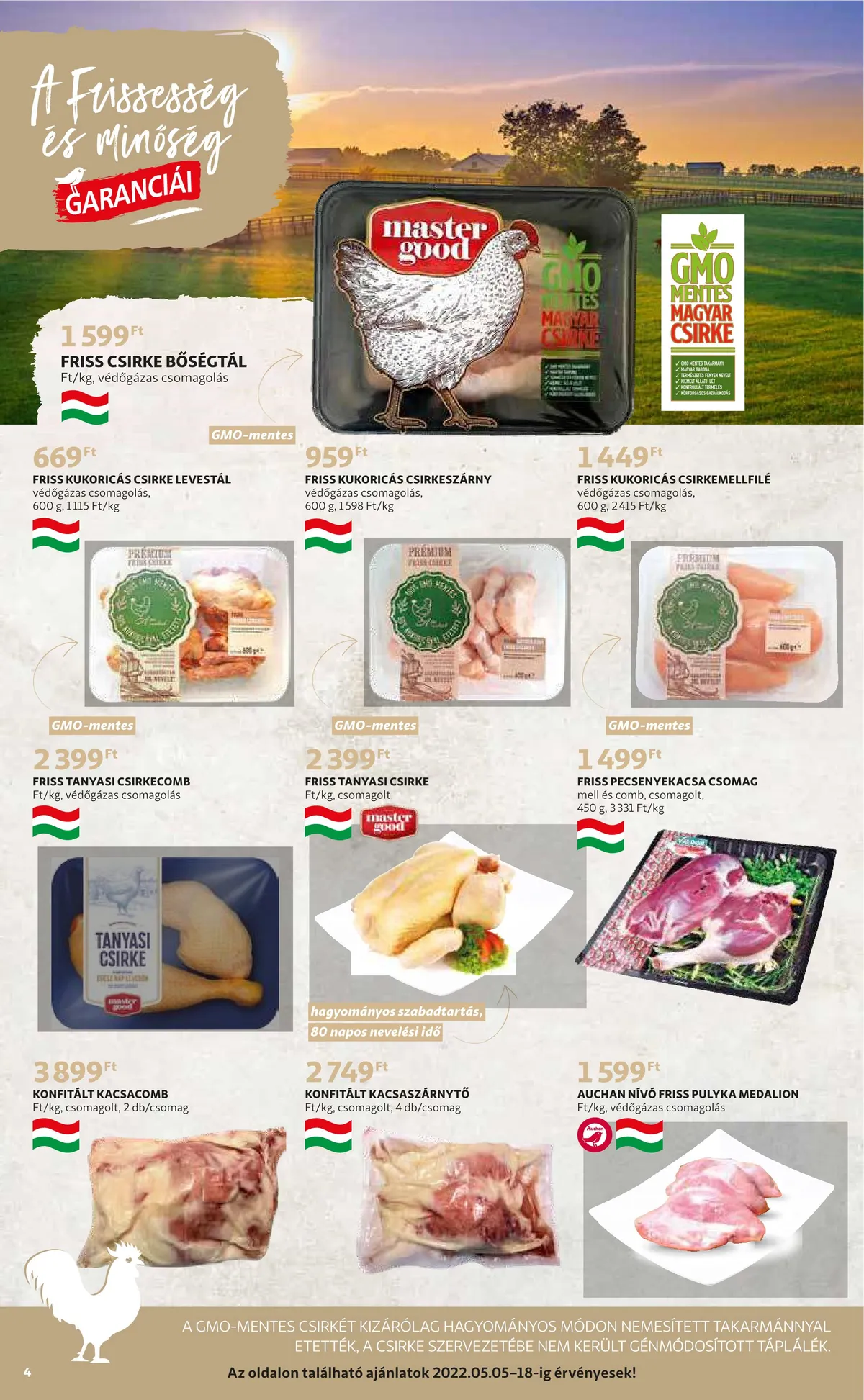 Auchan akciós újság 05.05–05.11 – 4. oldal