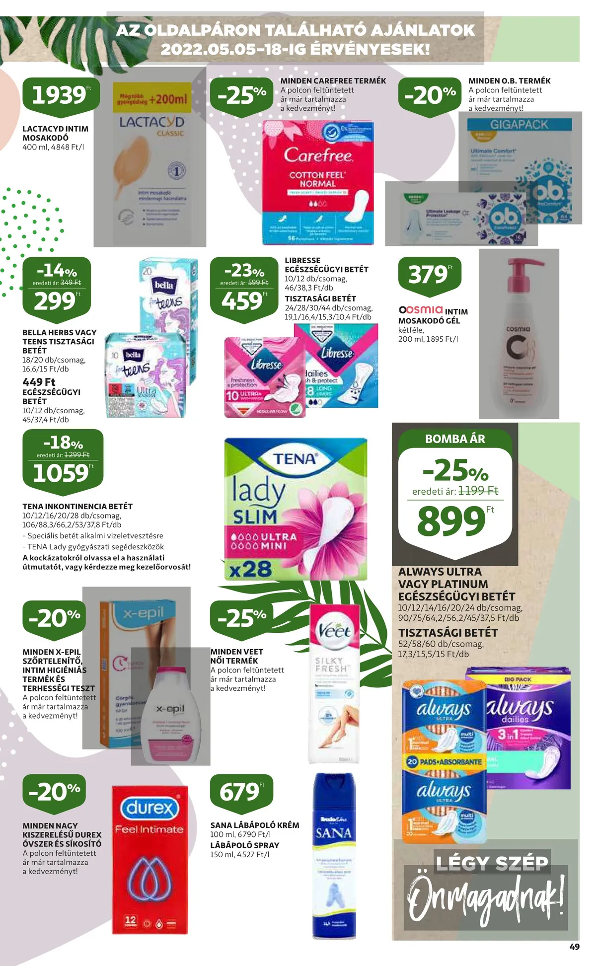 Auchan akciós újság 05.05–05.11 – 49. oldal