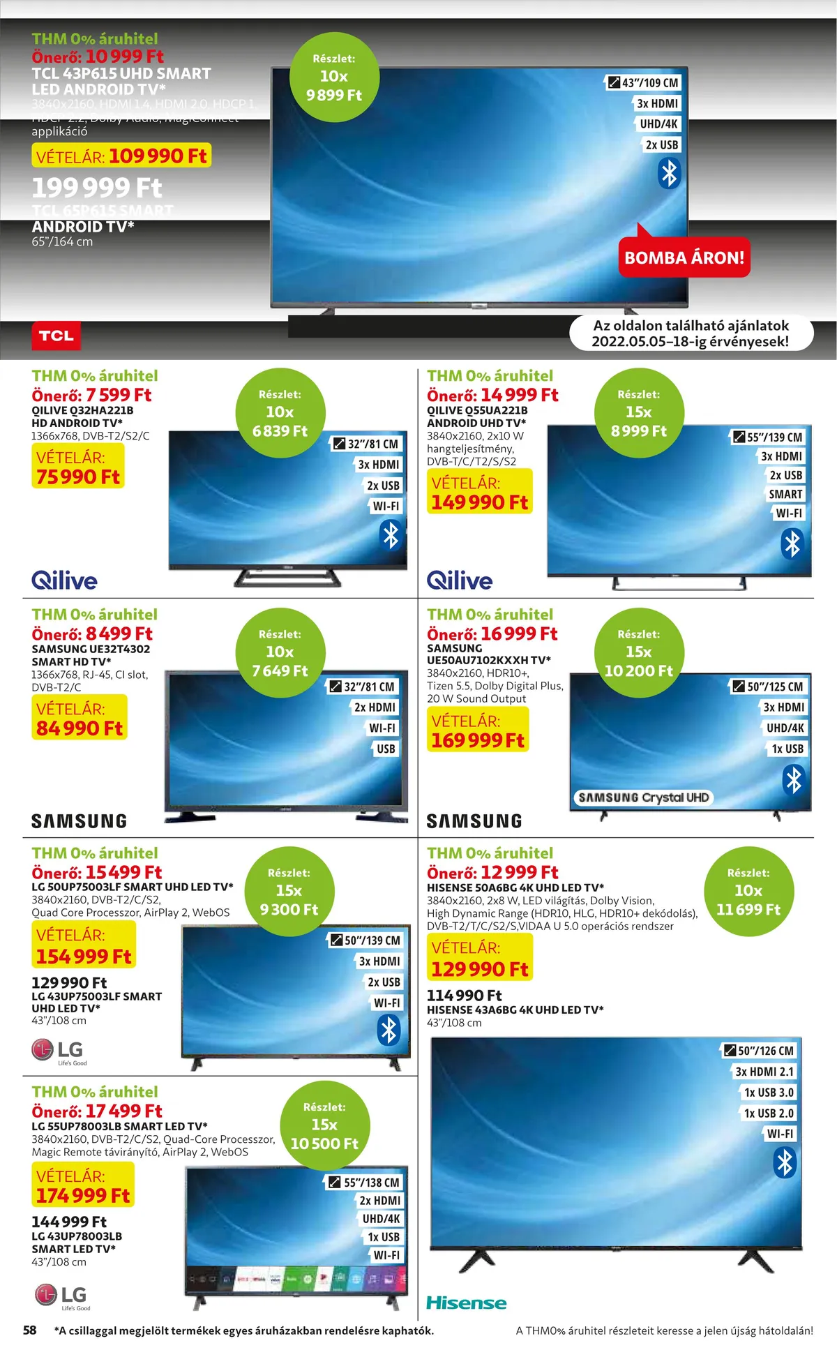 Auchan akciós újság 05.05–05.11 – 58. oldal