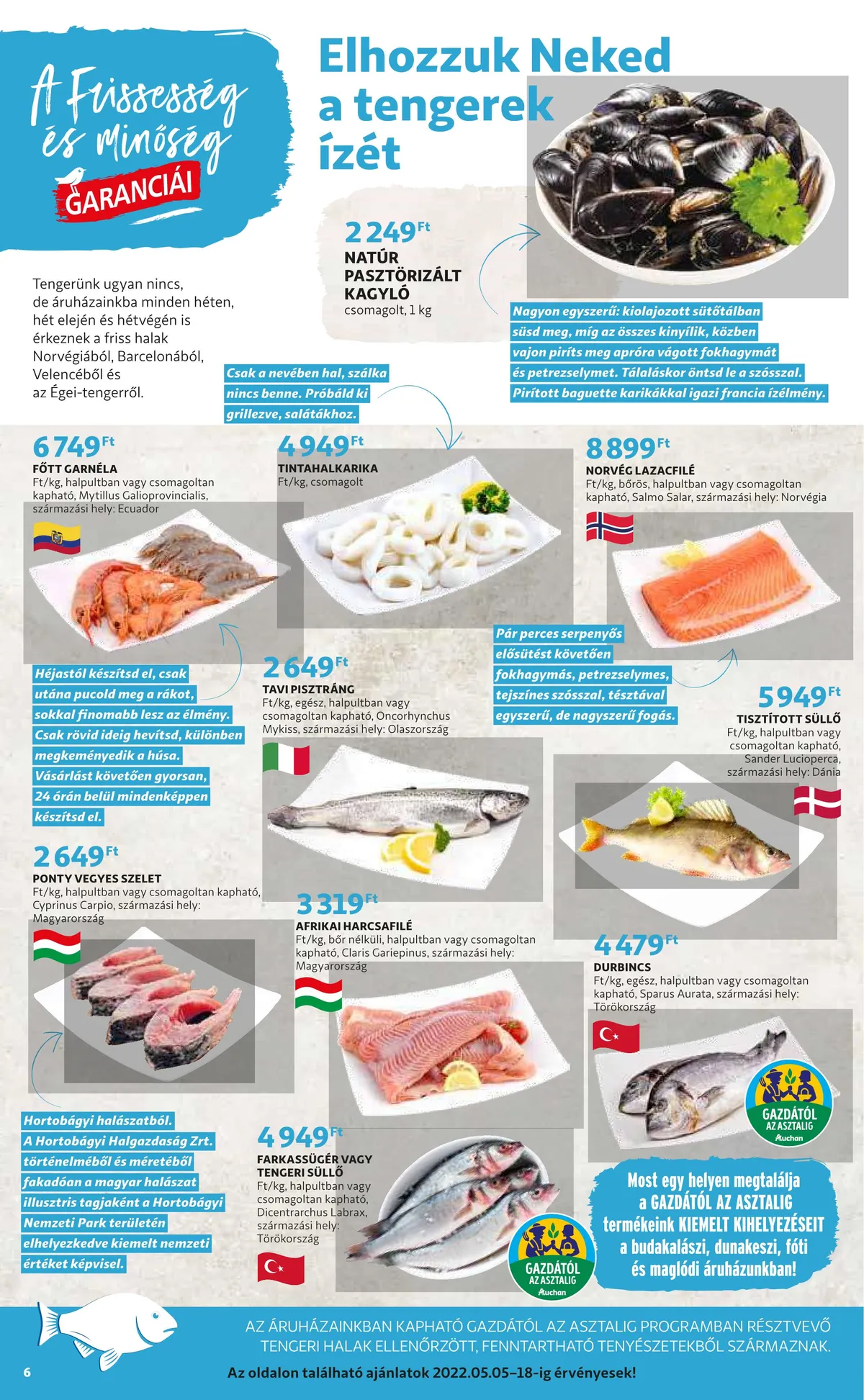 Auchan akciós újság 05.05–05.11 – 6. oldal